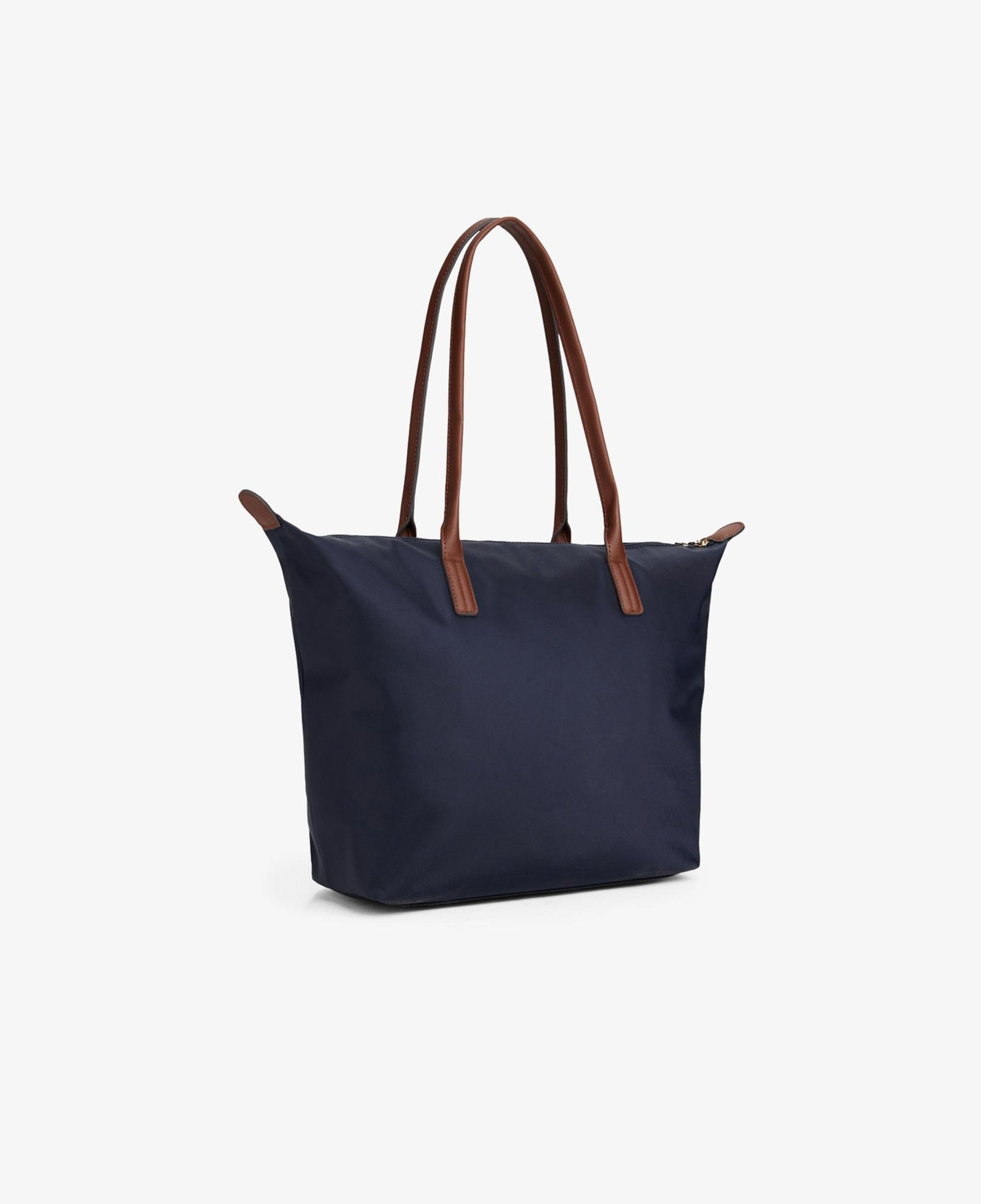 Tommy Hilfiger Popette Kadın Lacivert Tote Çanta