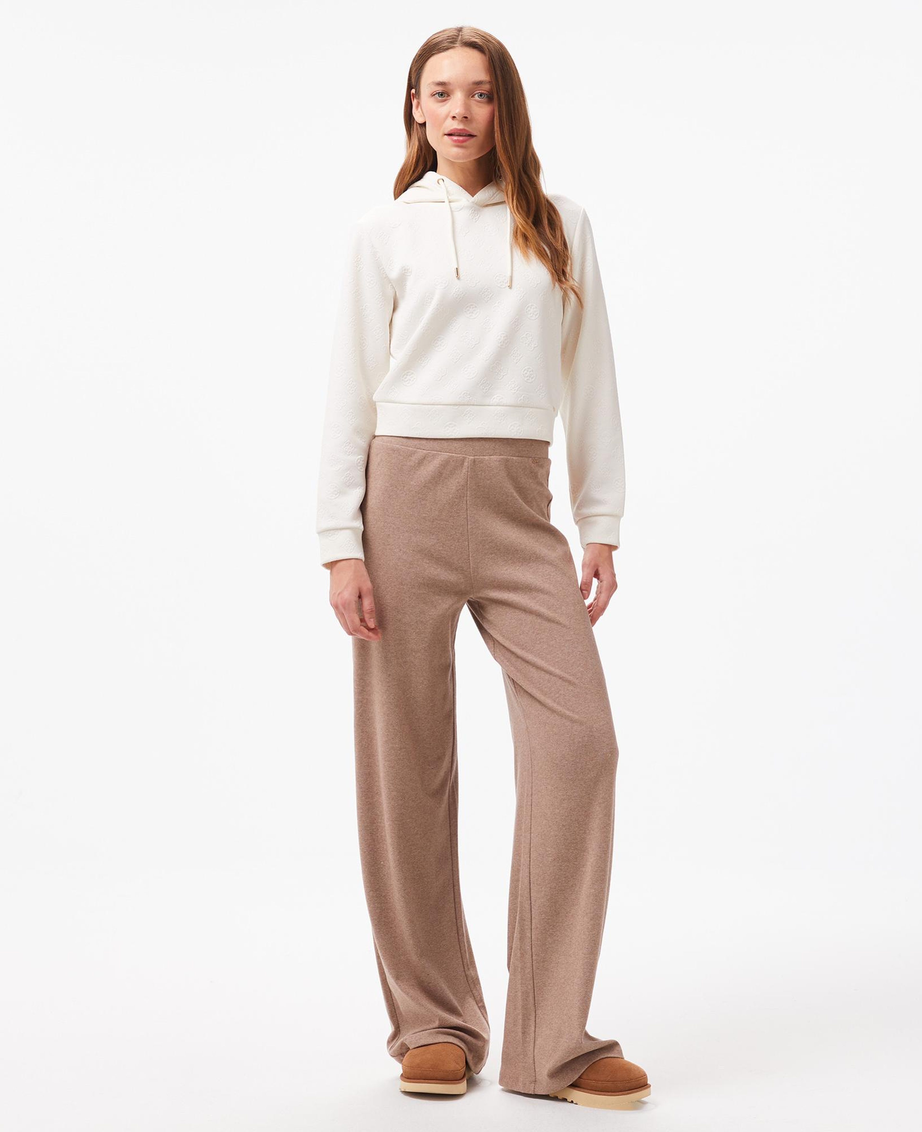 Guess Elsa Pants Brushed Cozy Jersey Kadın Renkli Pijama Altı