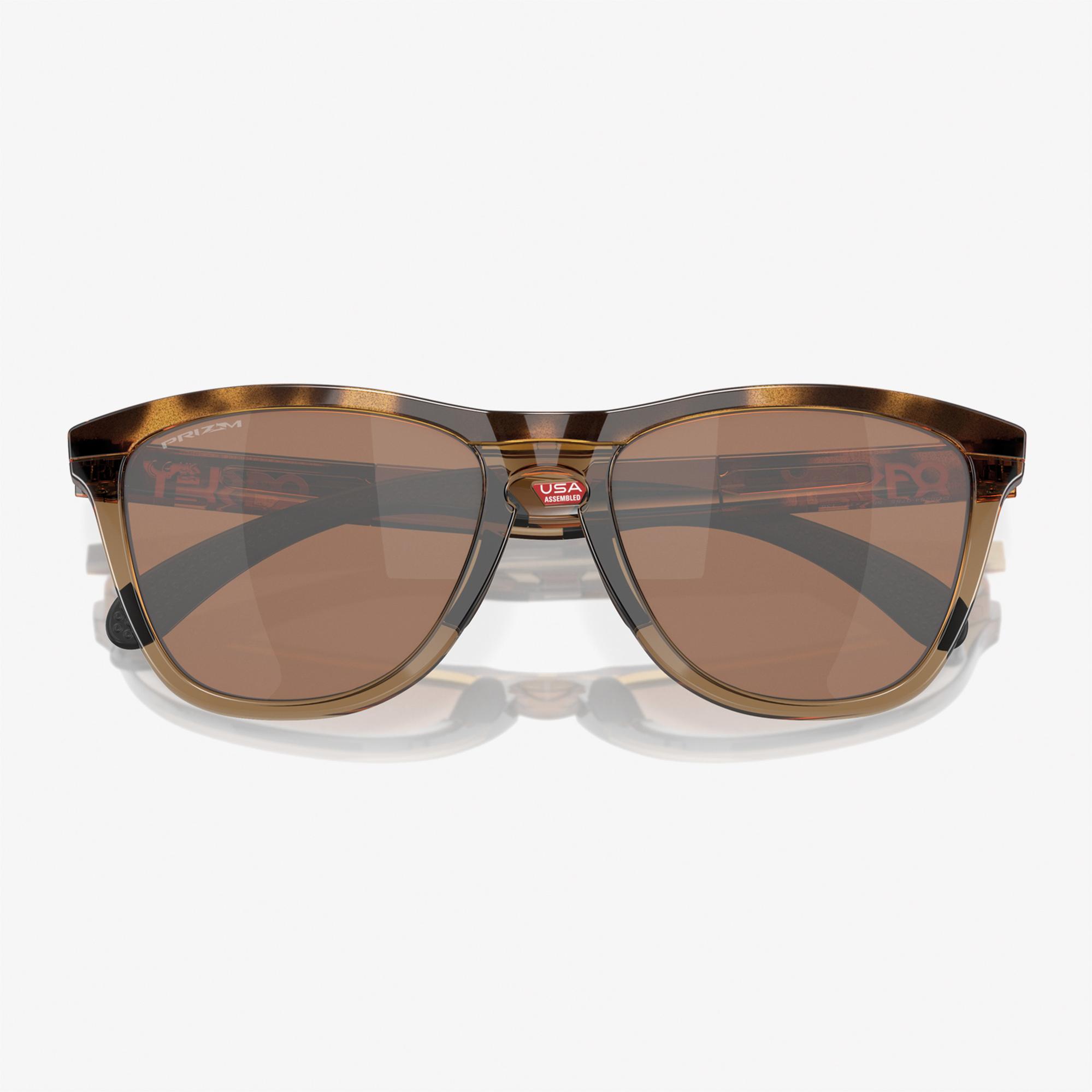 OAKLEY 0OO9284 Injected Erkek Kahverengi Güneş Gözlüğü