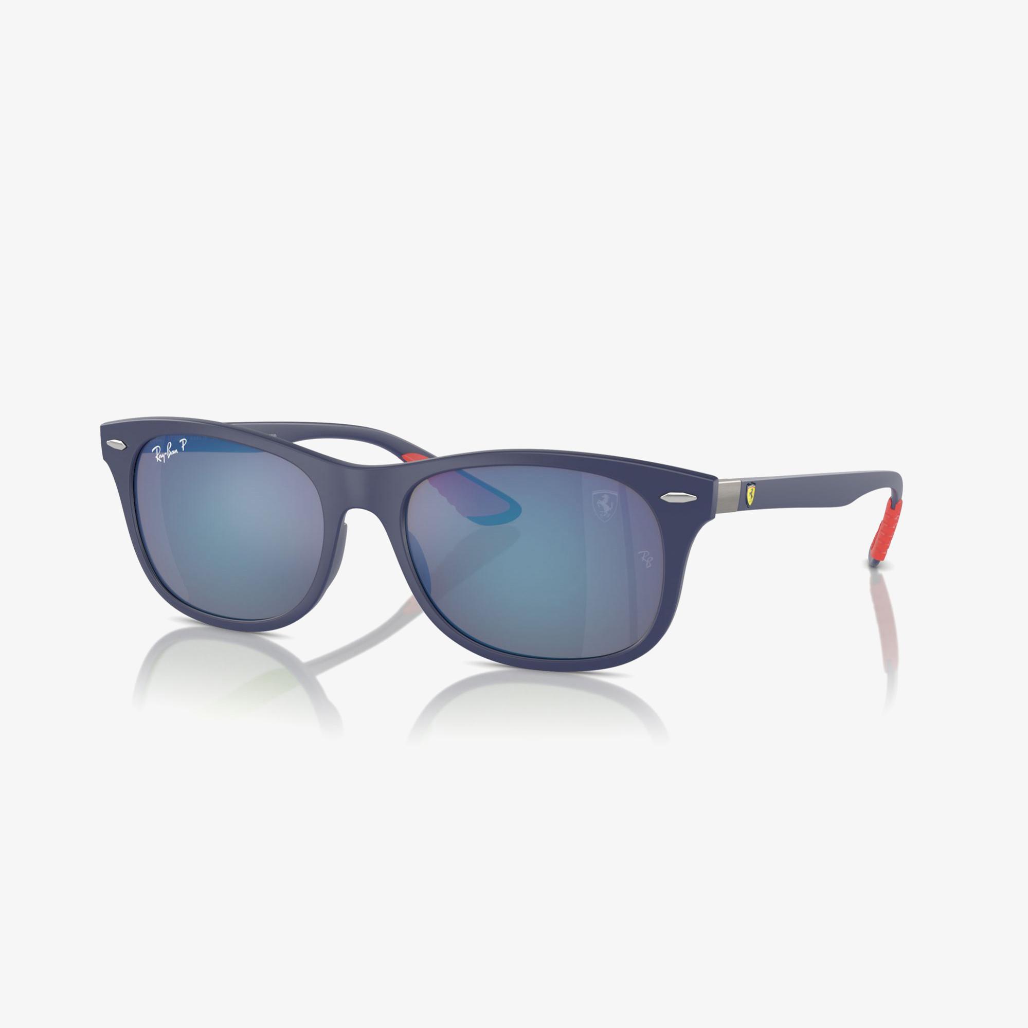 RAY-BAN Rb467M Scuderia Ferrari Collection Unisex Mavi Güneş Gözlüğü