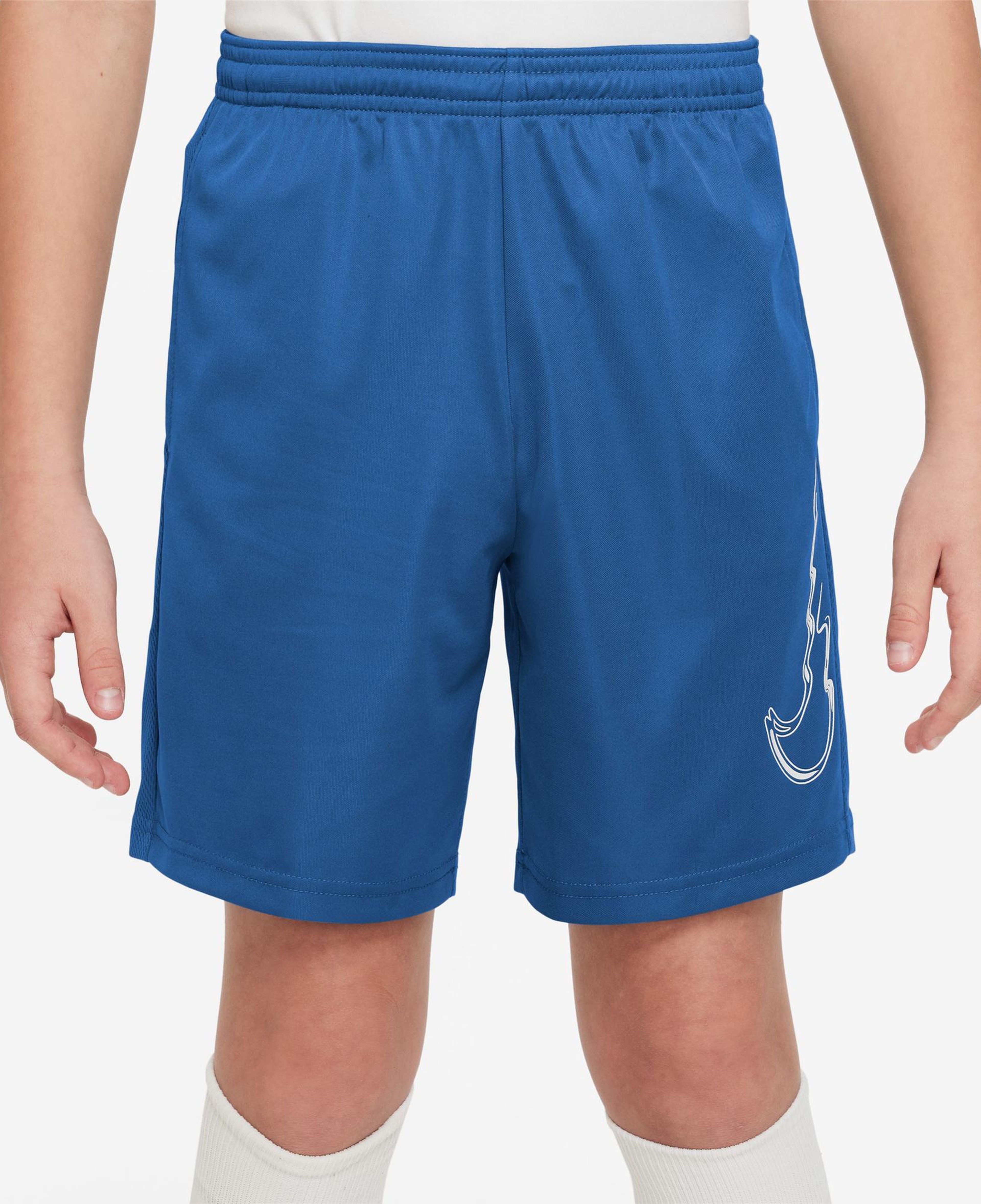 Nike Trophy23 Dri-FIT Çocuk Mavi Şort