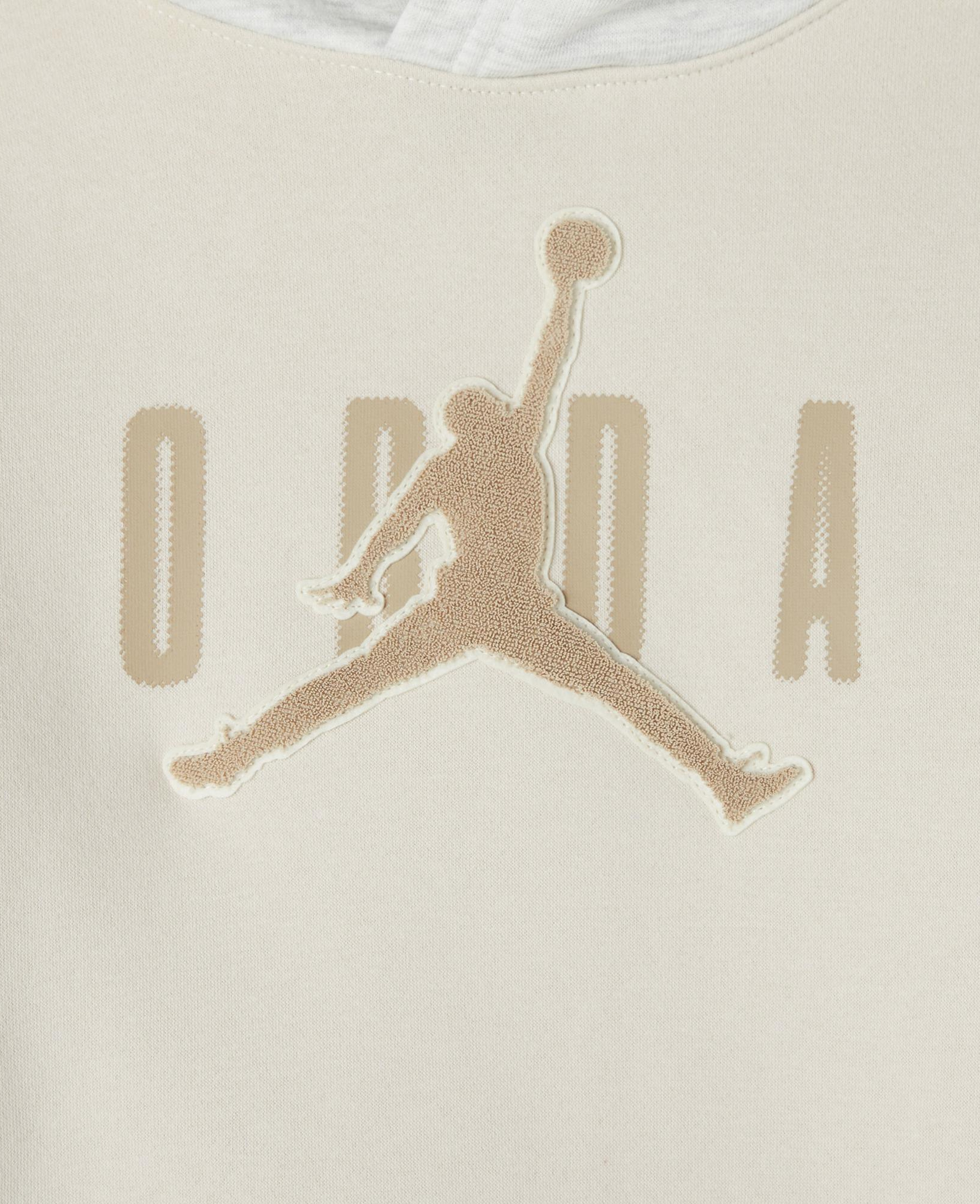 Jordan Future Flight Çocuk Krem Kapüşonlu Sweatshirt