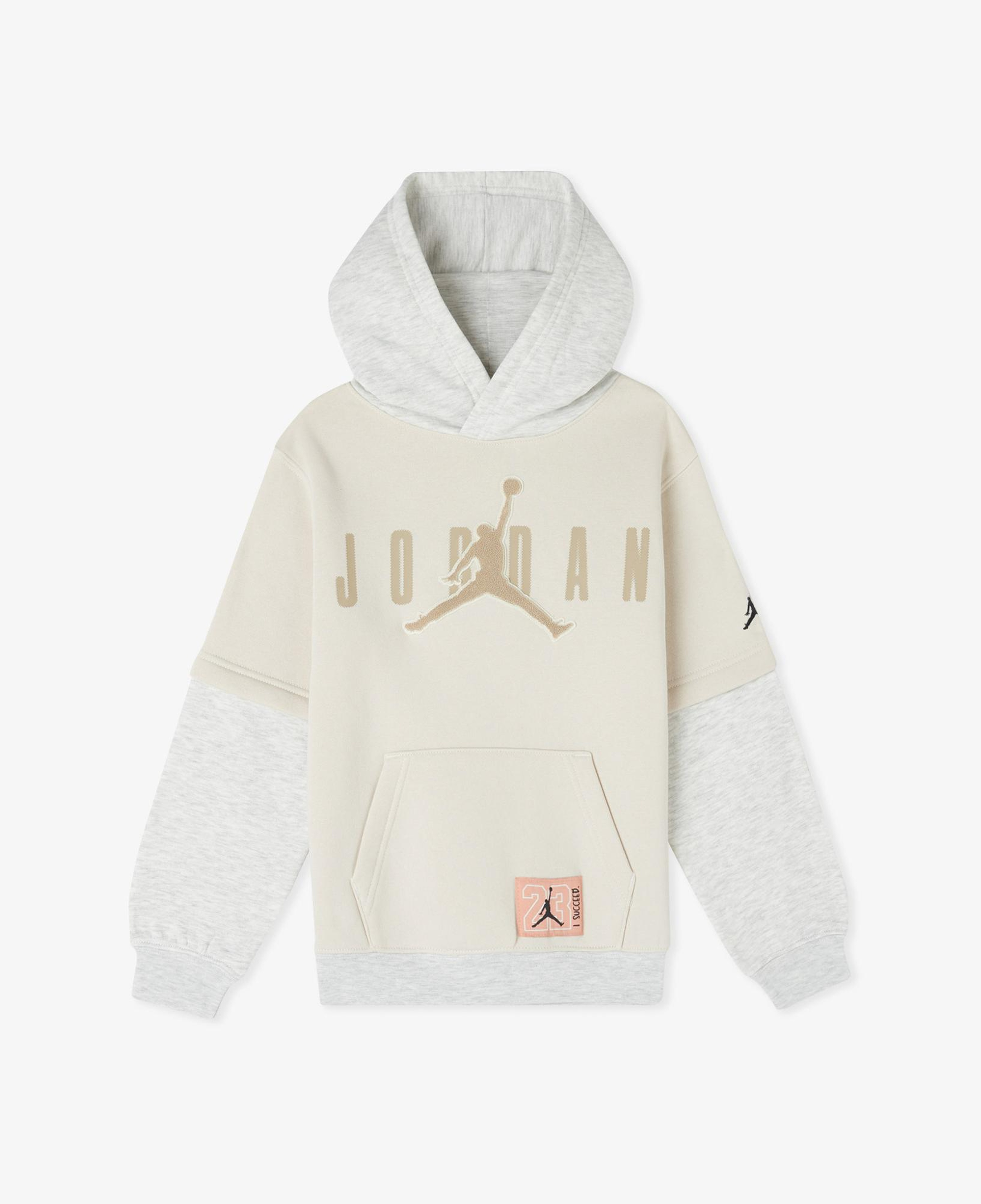 Jordan Future Flight Çocuk Krem Kapüşonlu Sweatshirt