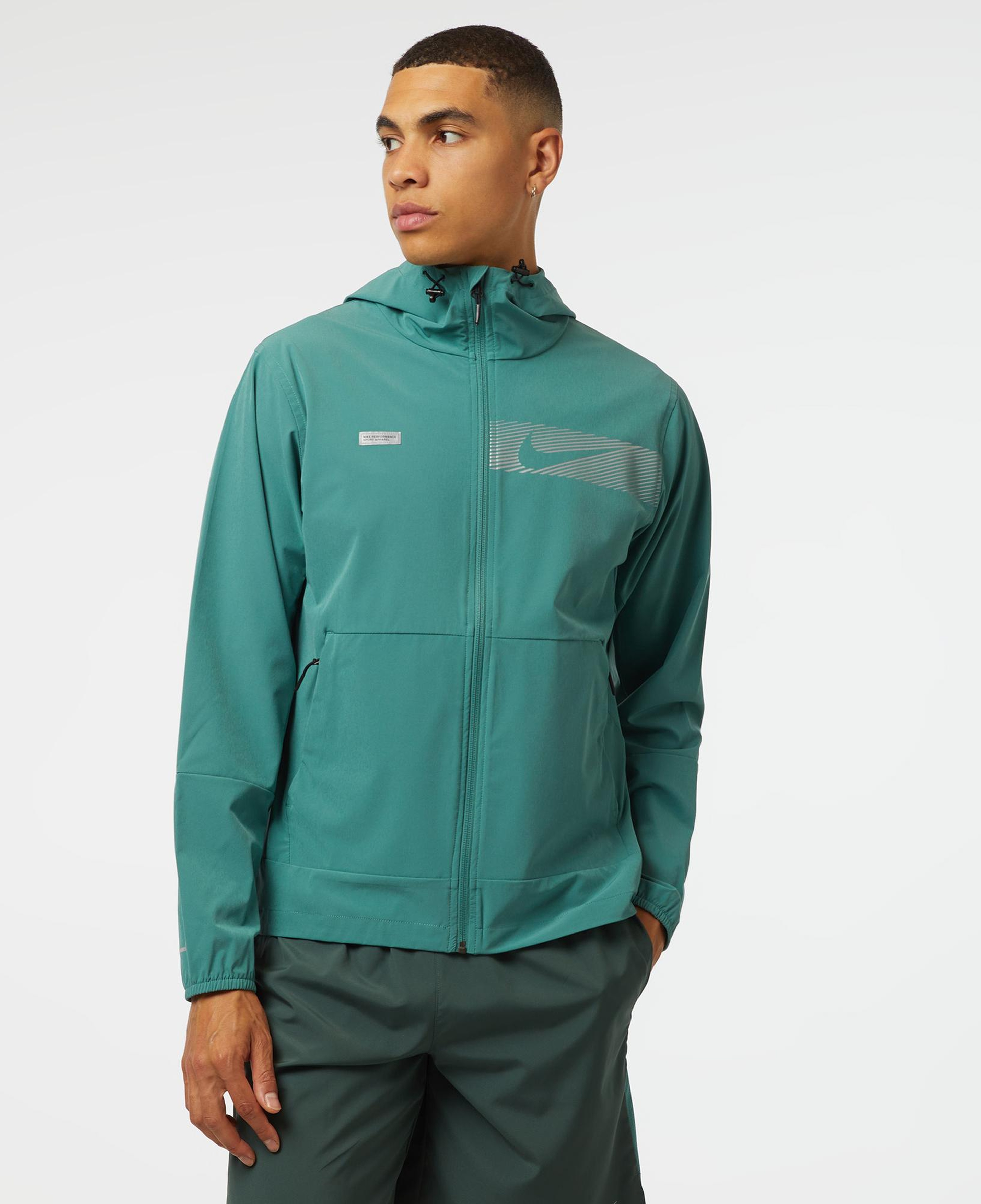 Nike Repel Flash Unlimited Erkek Yeşil Ceket