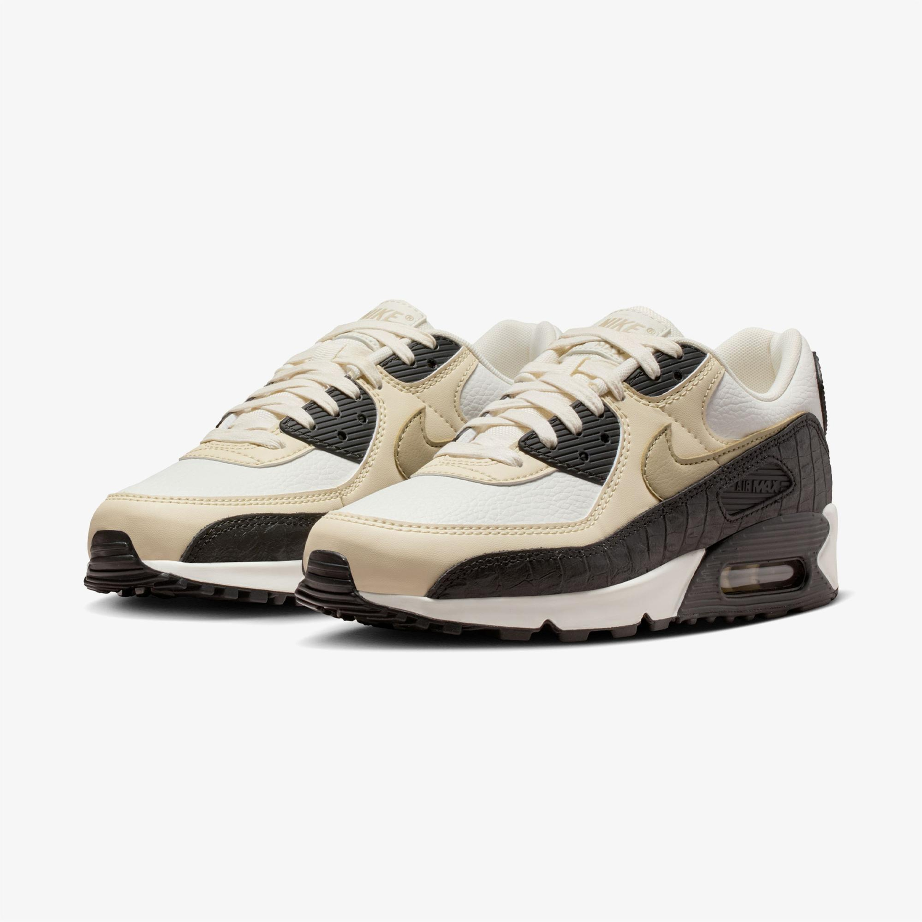 Nike Air Max 90 Kadın Krem Rengi Spor Ayakkabı