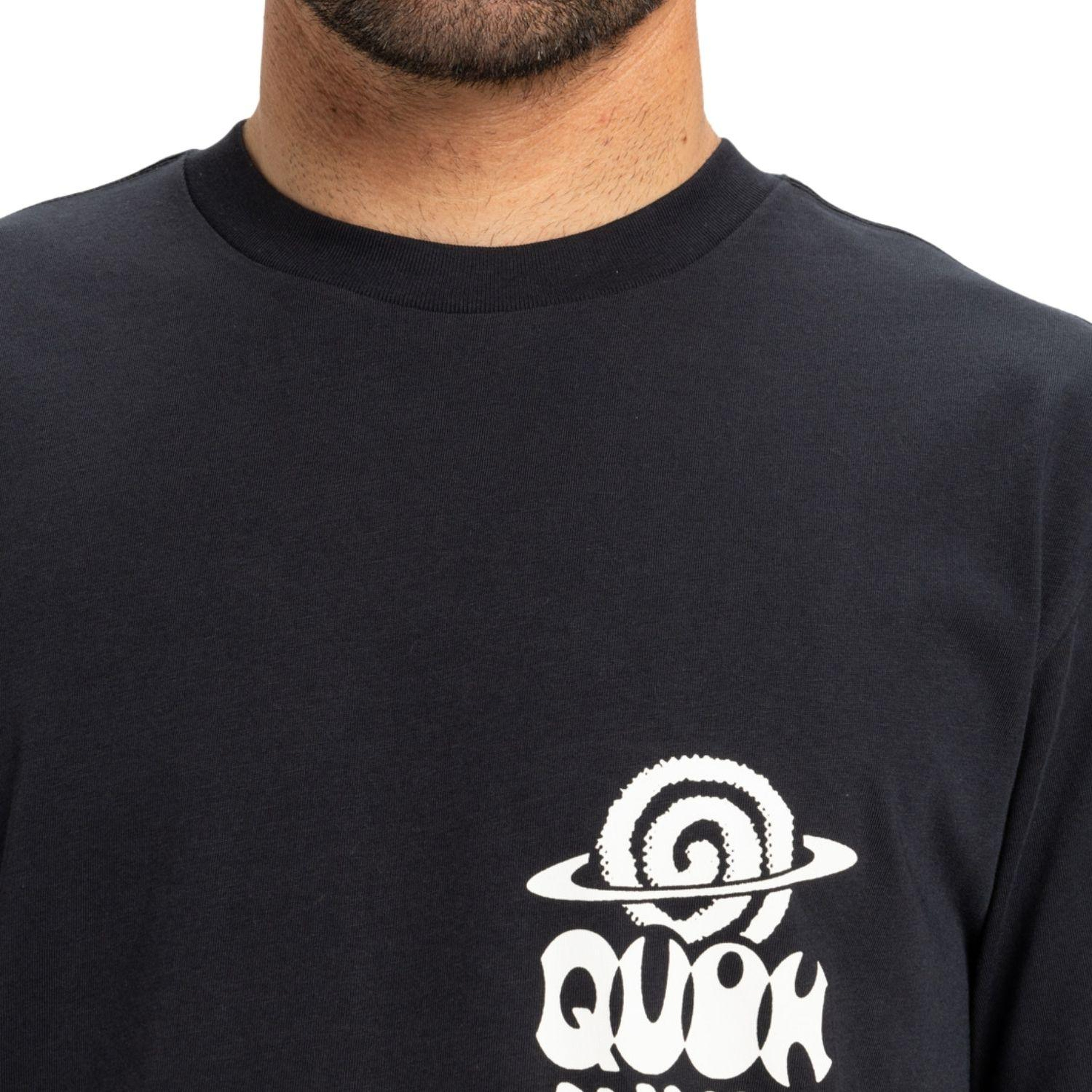 Quiksilver Ev Cosmic Vibrations Erkek Siyah Tişört