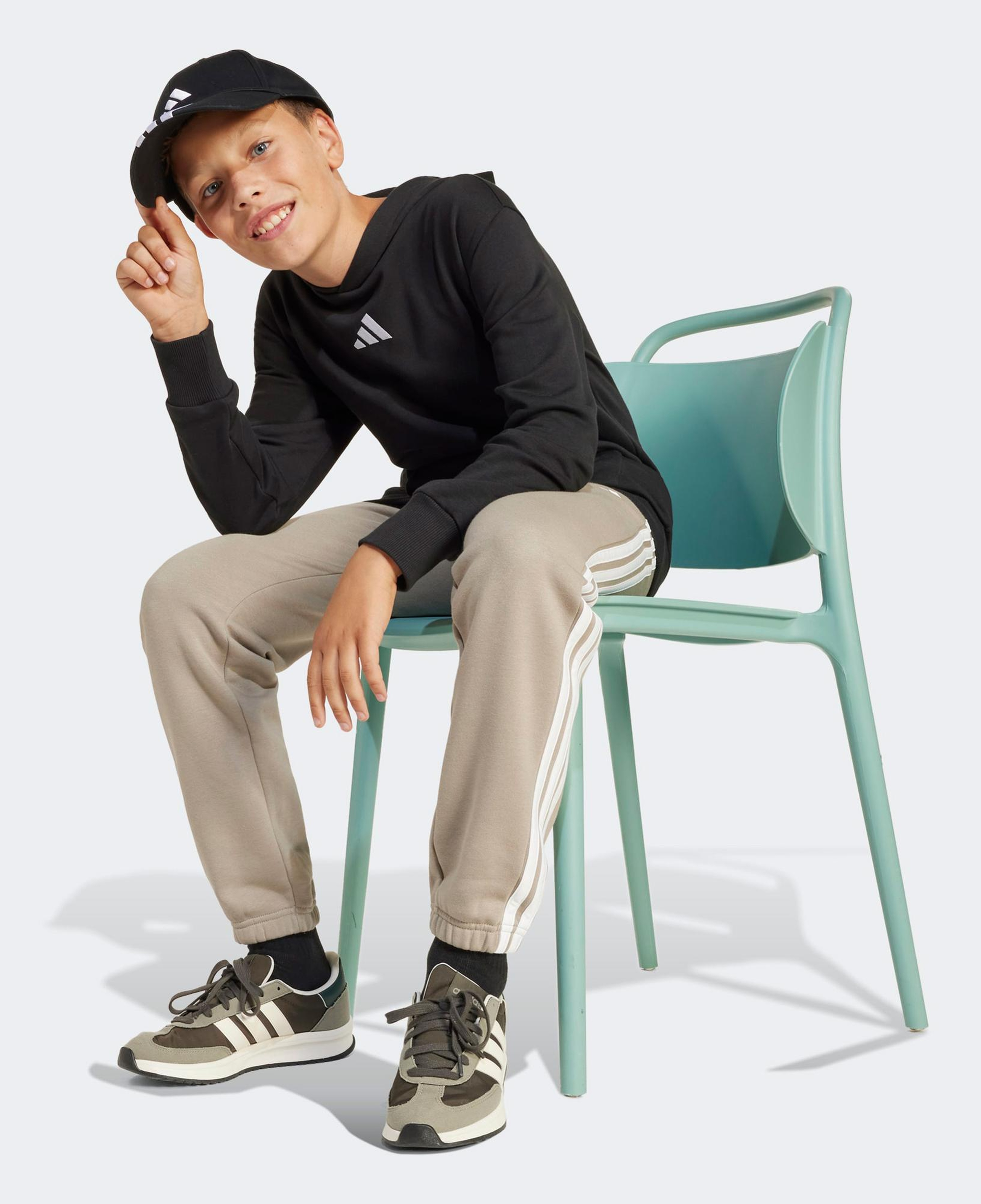 adidas Essentials Çocuk Siyah Sweatshirt