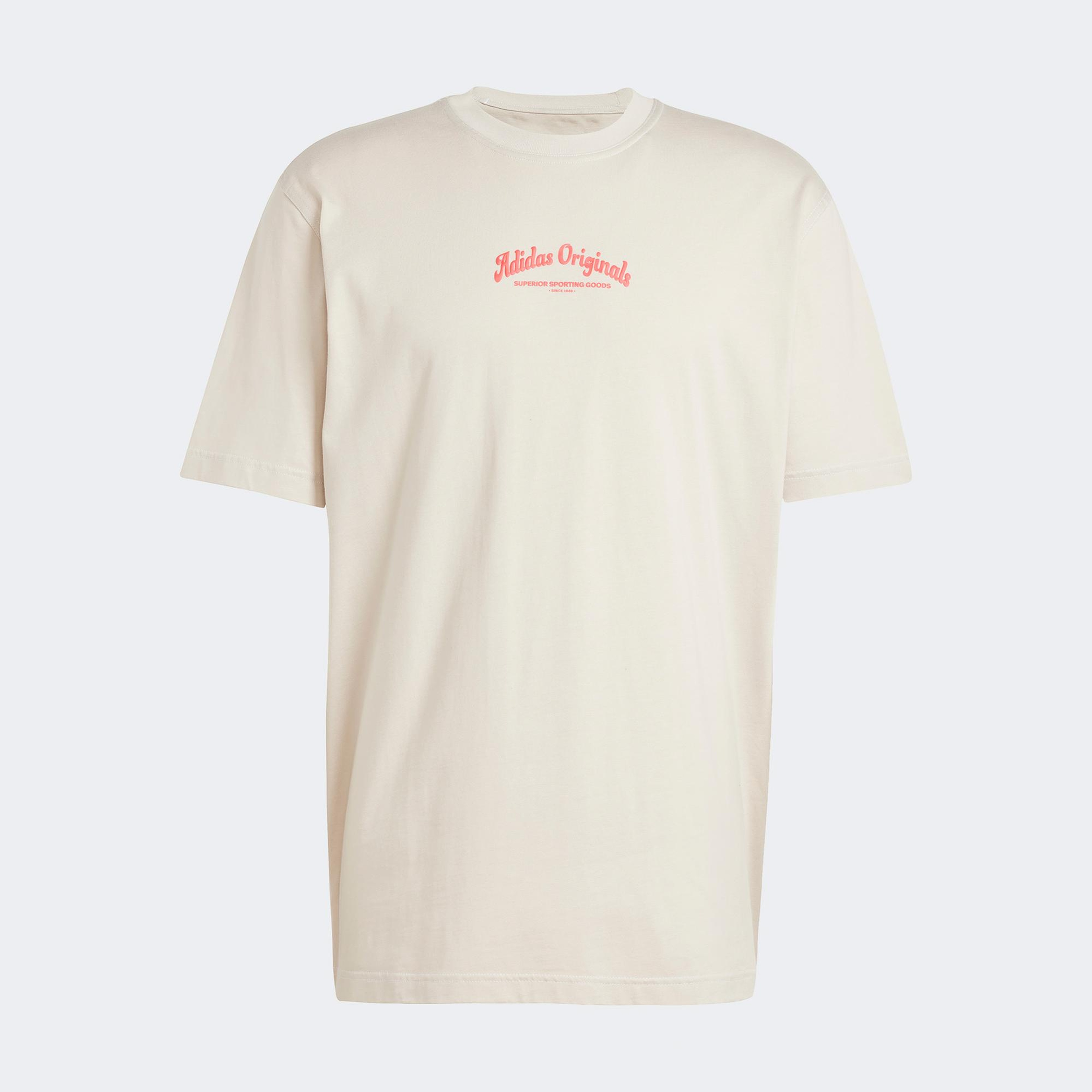 adidas Wab Worker Erkek Bej T-Shirt