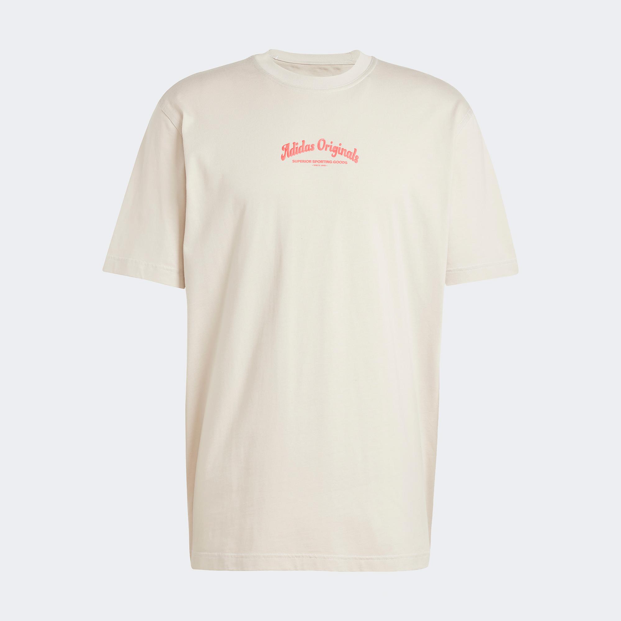 adidas Wab Worker Erkek Bej T-Shirt
