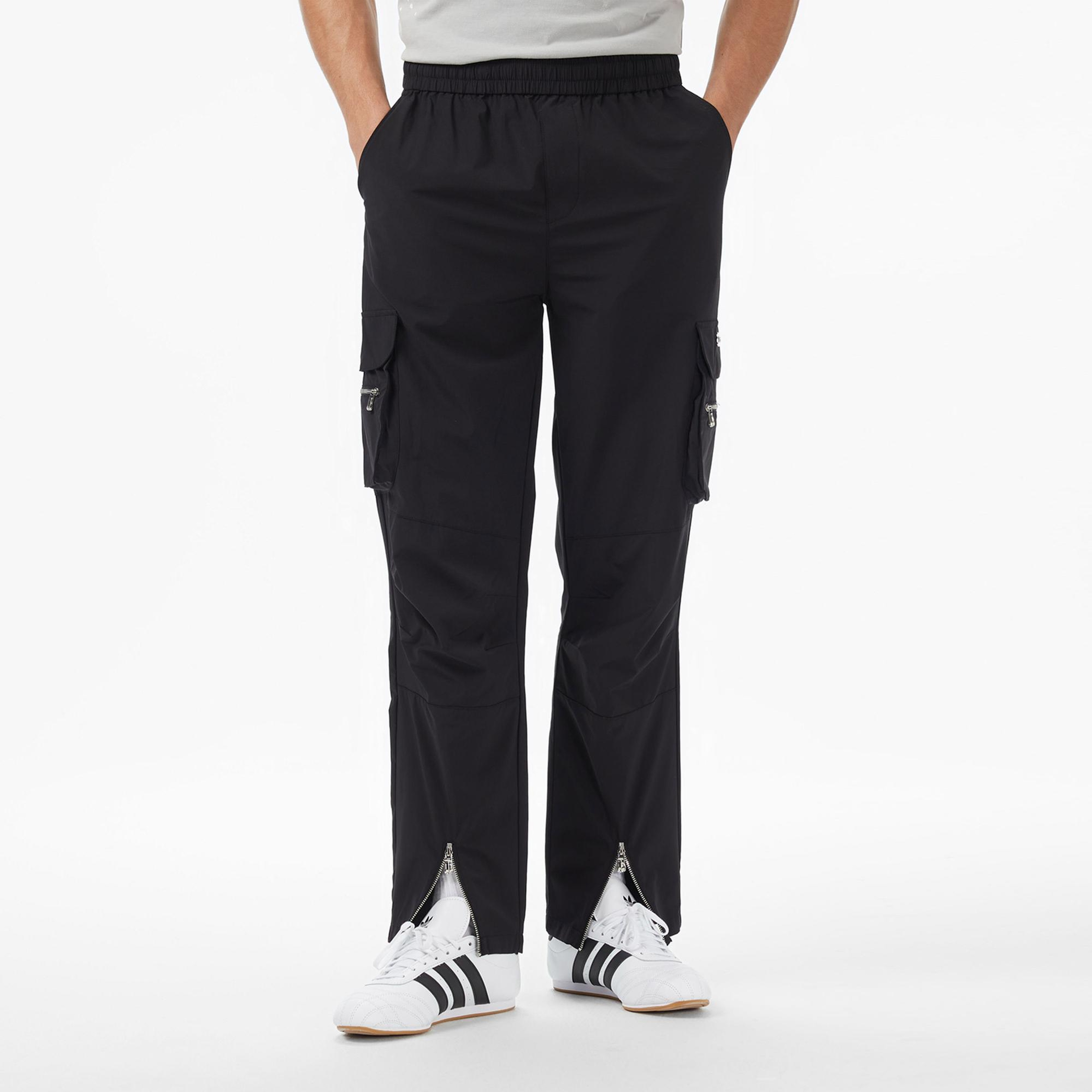 Les Benjamins Classics Tapered Fit Erkek Siyah Kargo Pantolon