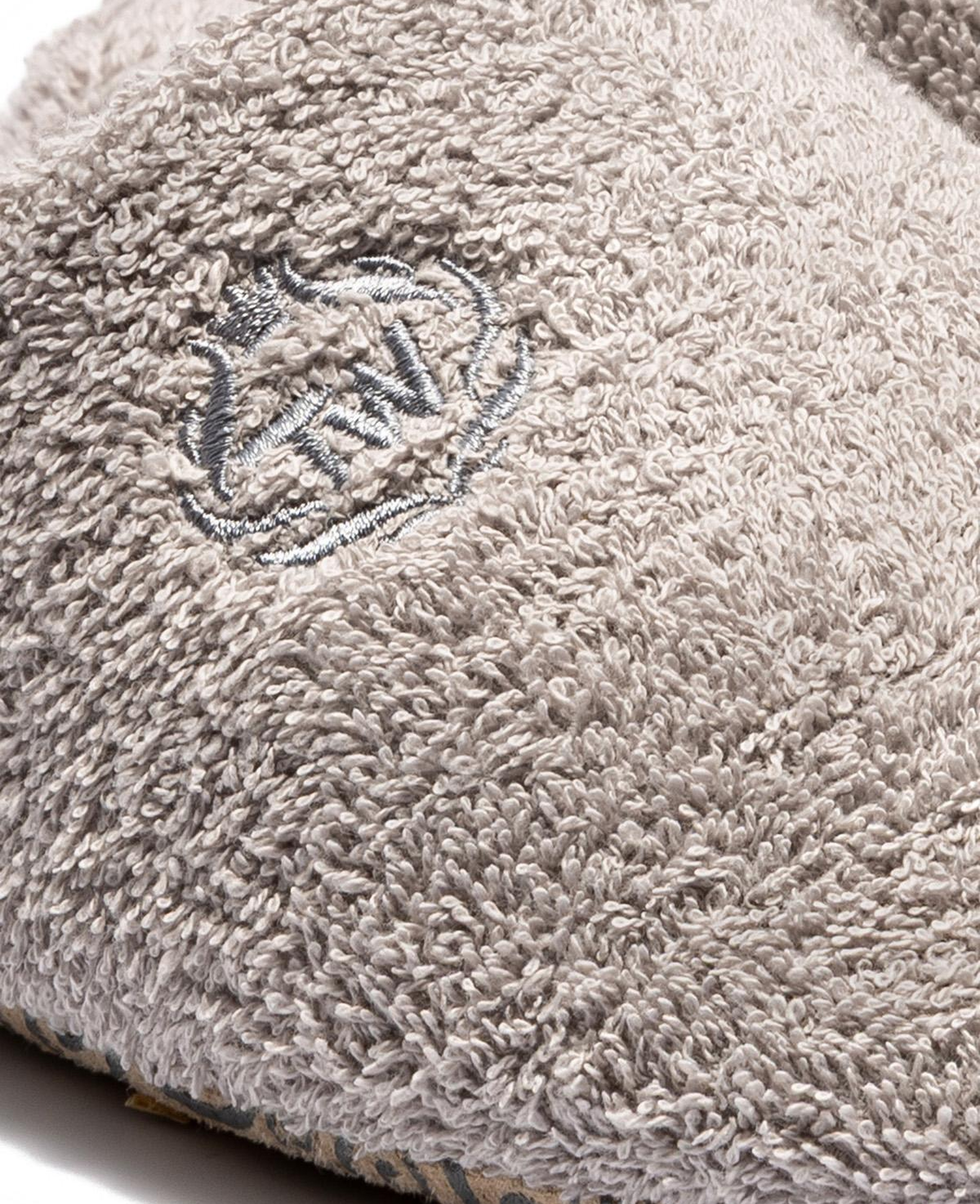 Havlu Kumaş Erkek Banyo Terliği Gri 41/46