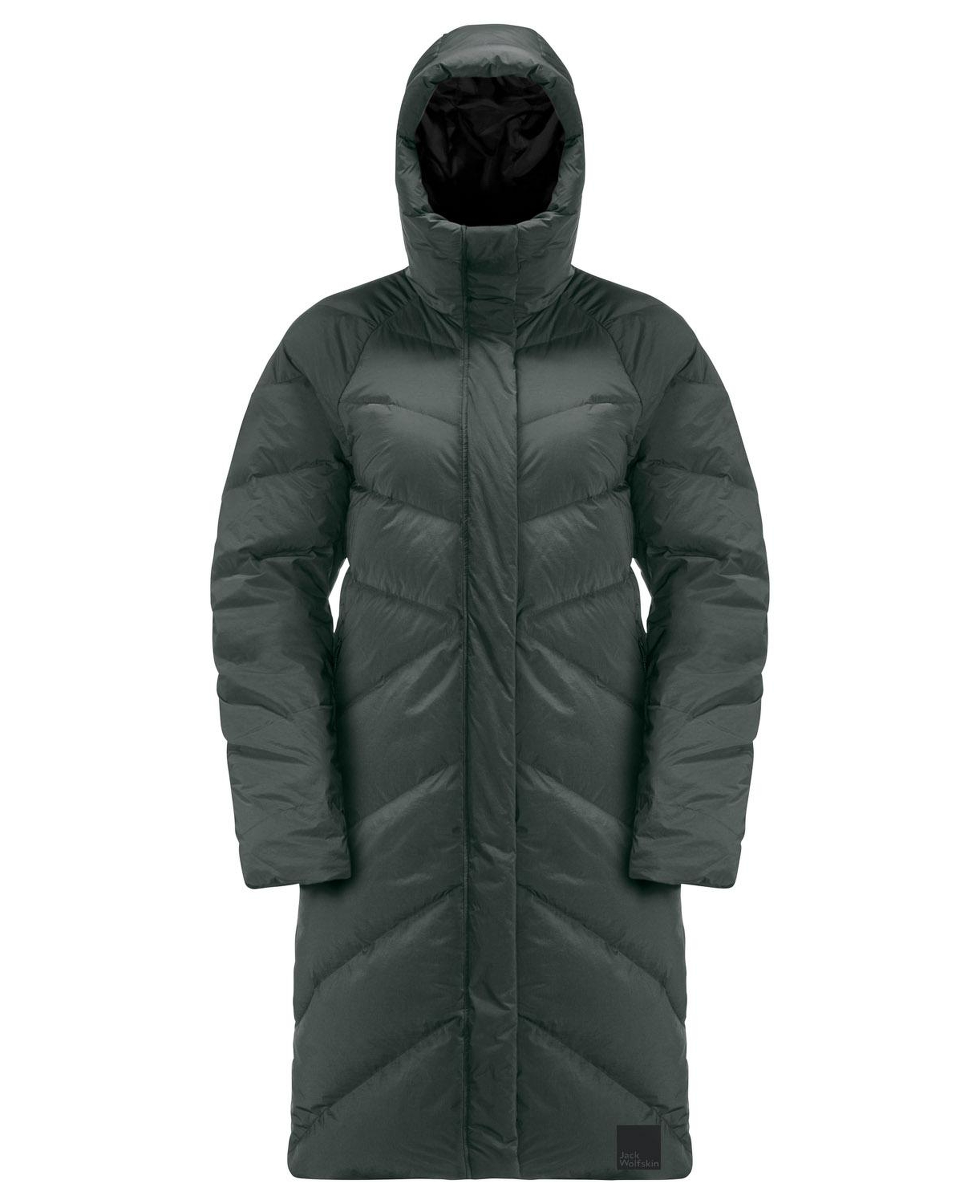 Jack Wolfskin Marienplatz Coat Kadın Yeşil Outdoor Ceketi