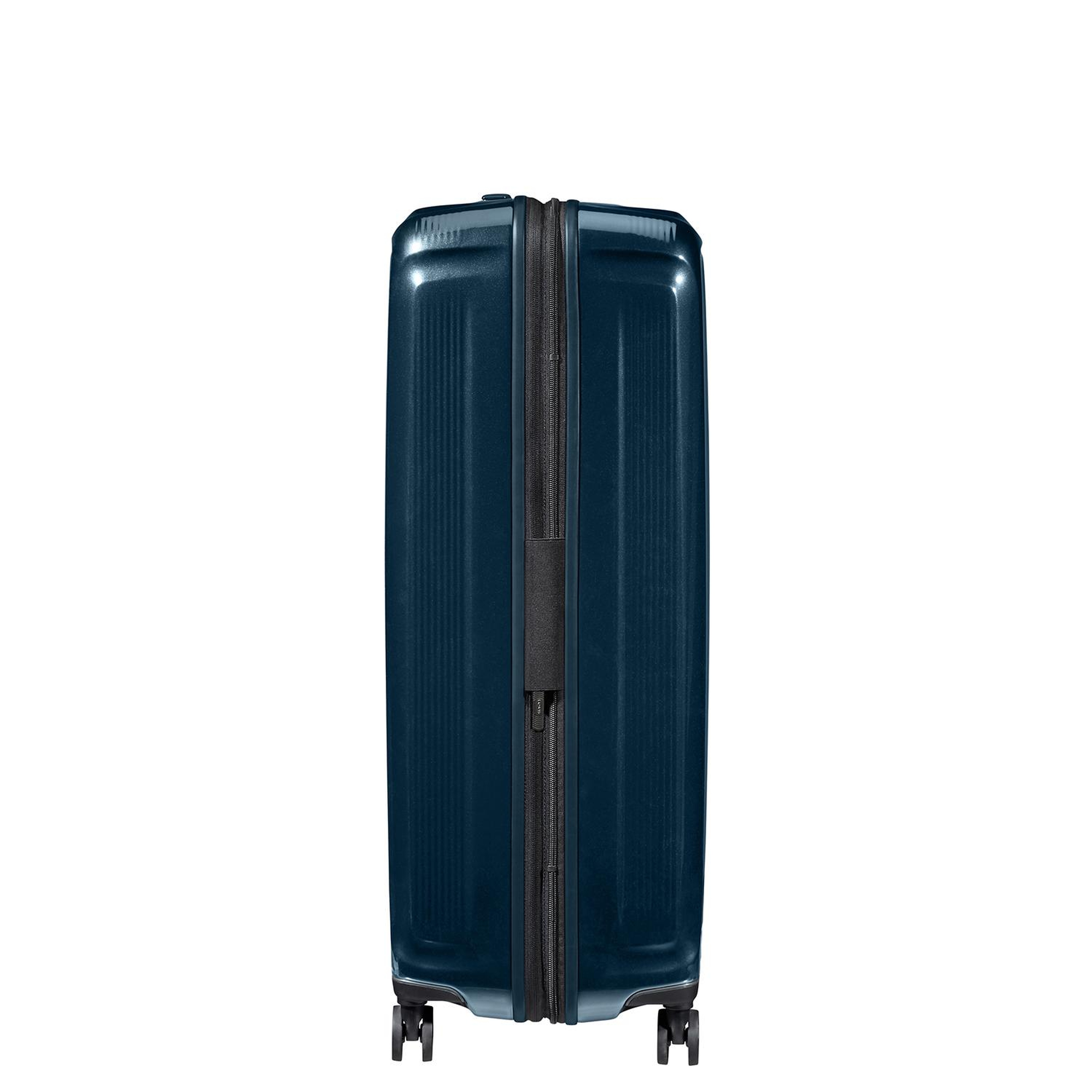 Samsonite Lacivert Spinner Nuon Körüklü 4 Tekerlekli 81 cm Büyük Boy Valiz