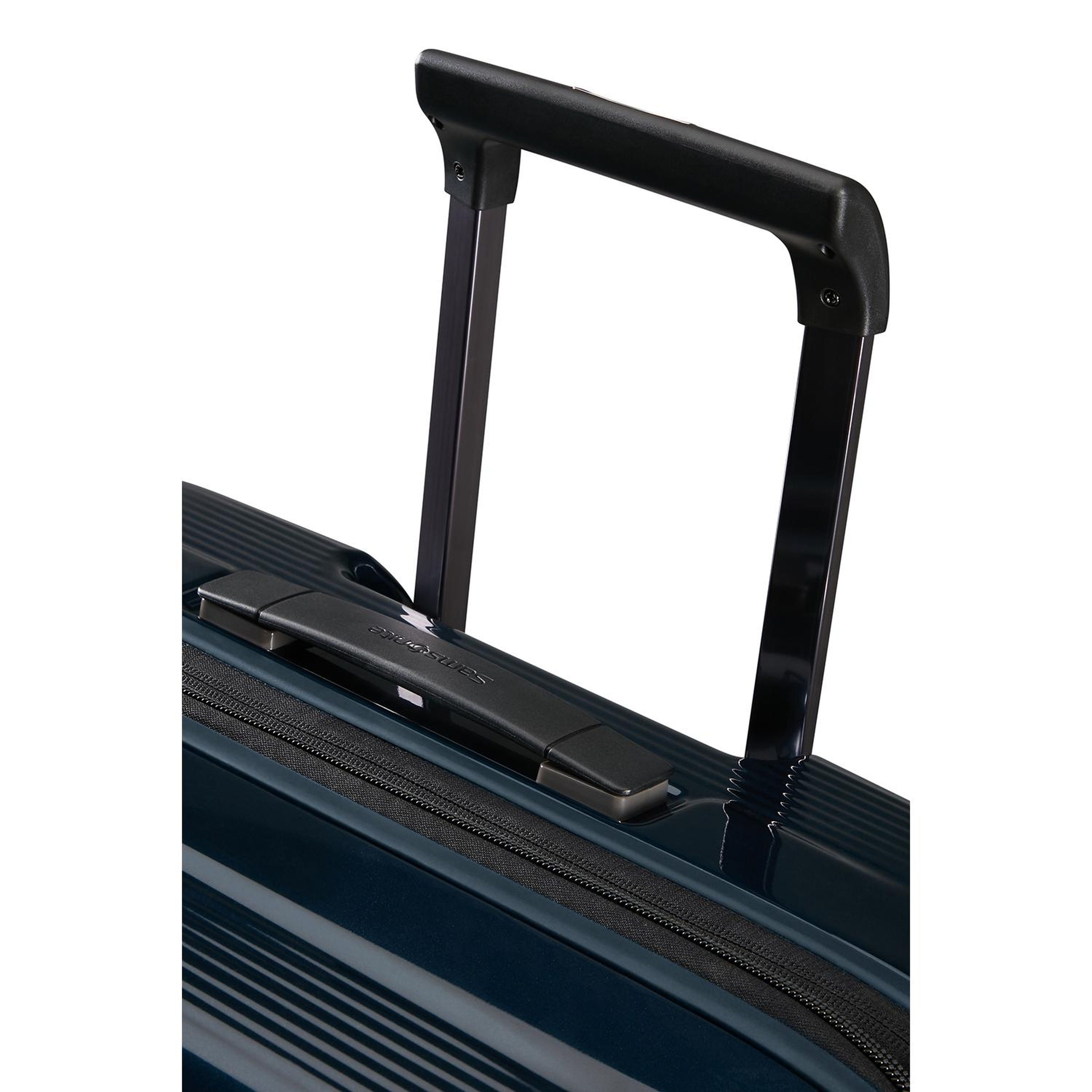 Samsonite Lacivert Spinner Nuon Körüklü 4 Tekerlekli 81 cm Büyük Boy Valiz
