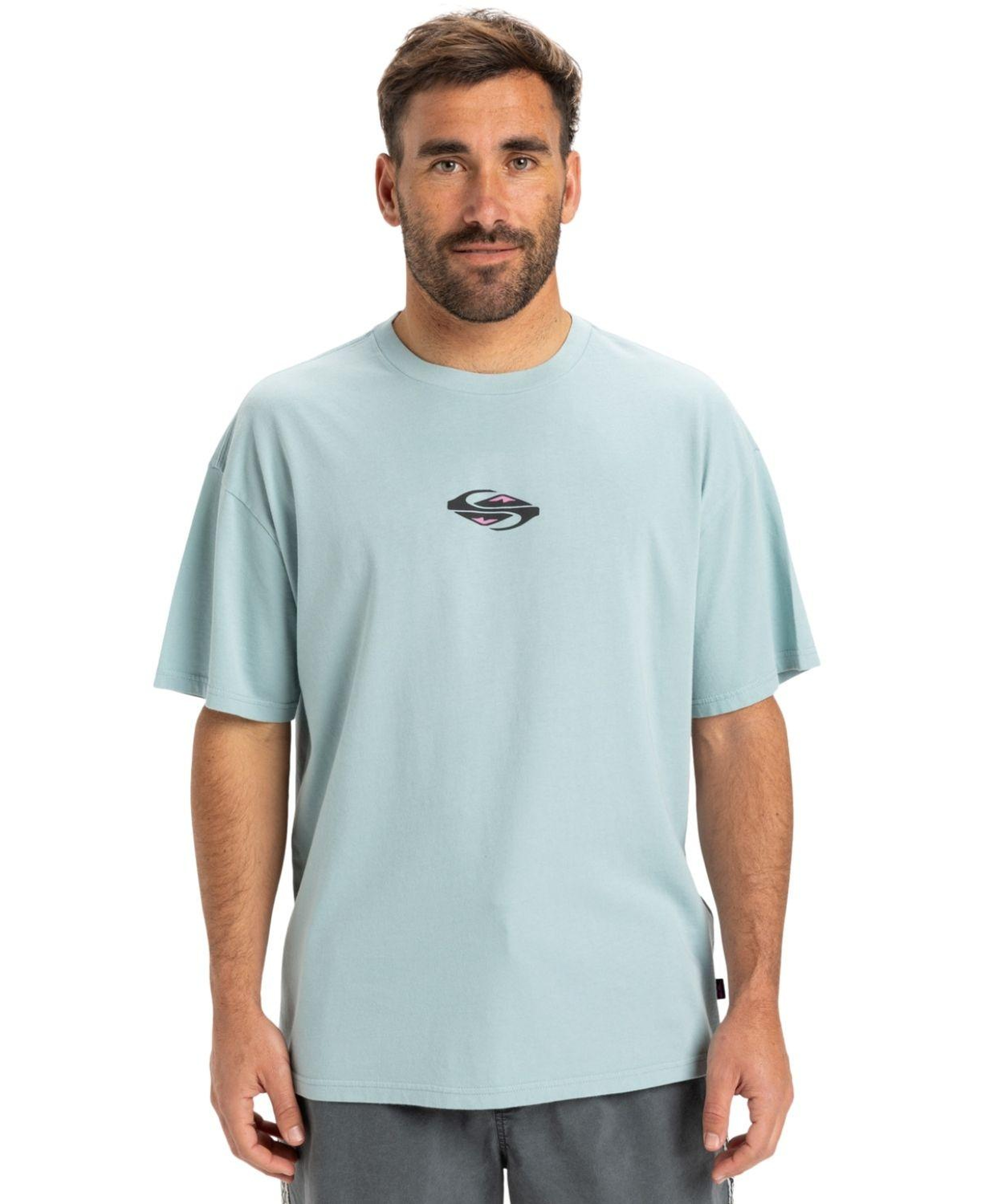 Quiksilver Gh Qs Global Heat Erkek Mavi Tişört