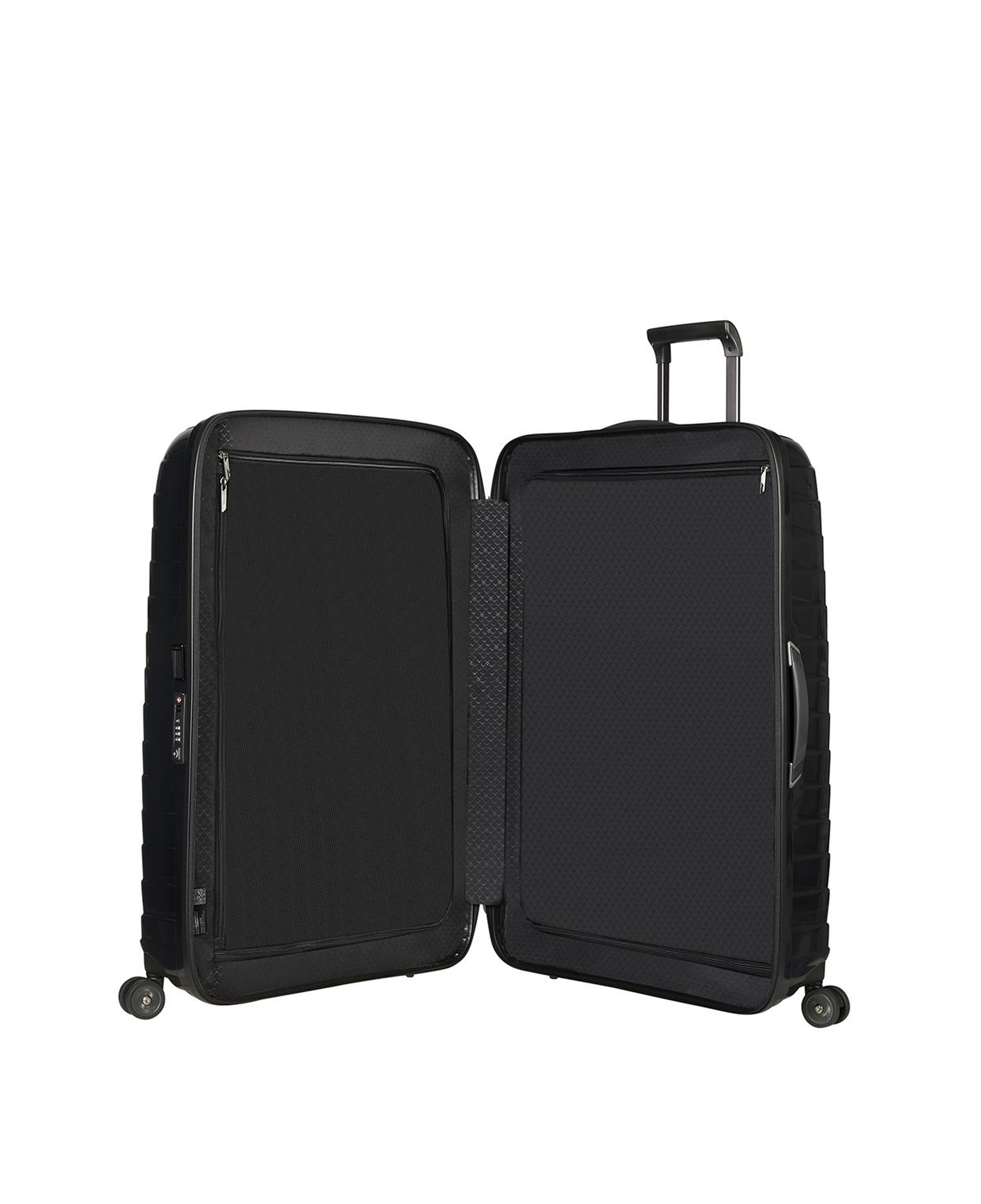 Samsonite Siyah Proxis - Spinner 4 Tekerlekli Ekstra Büyük Boy Valiz 81cm