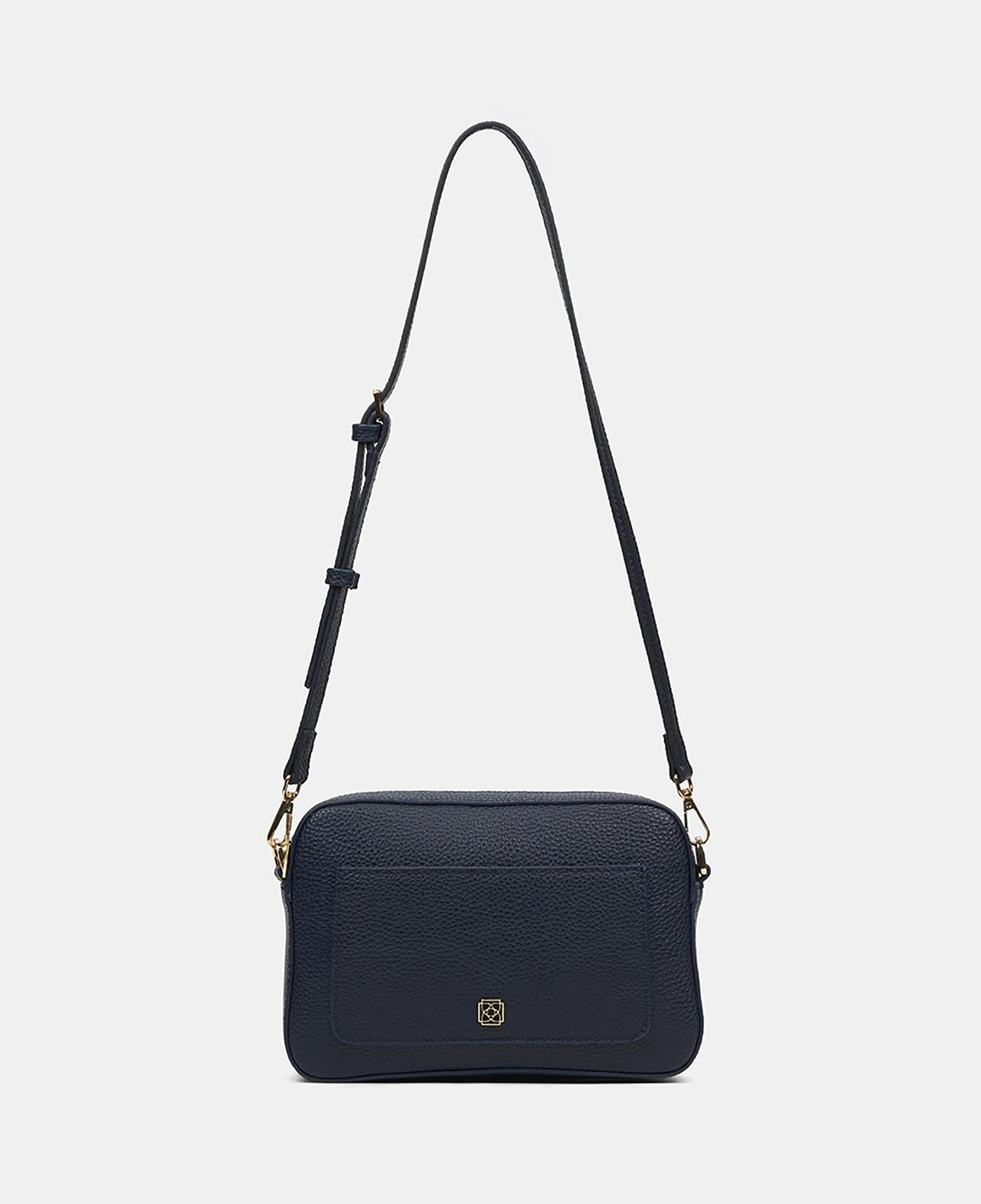 Kadın Lacivert Gold Detaylı Postacı Çantası