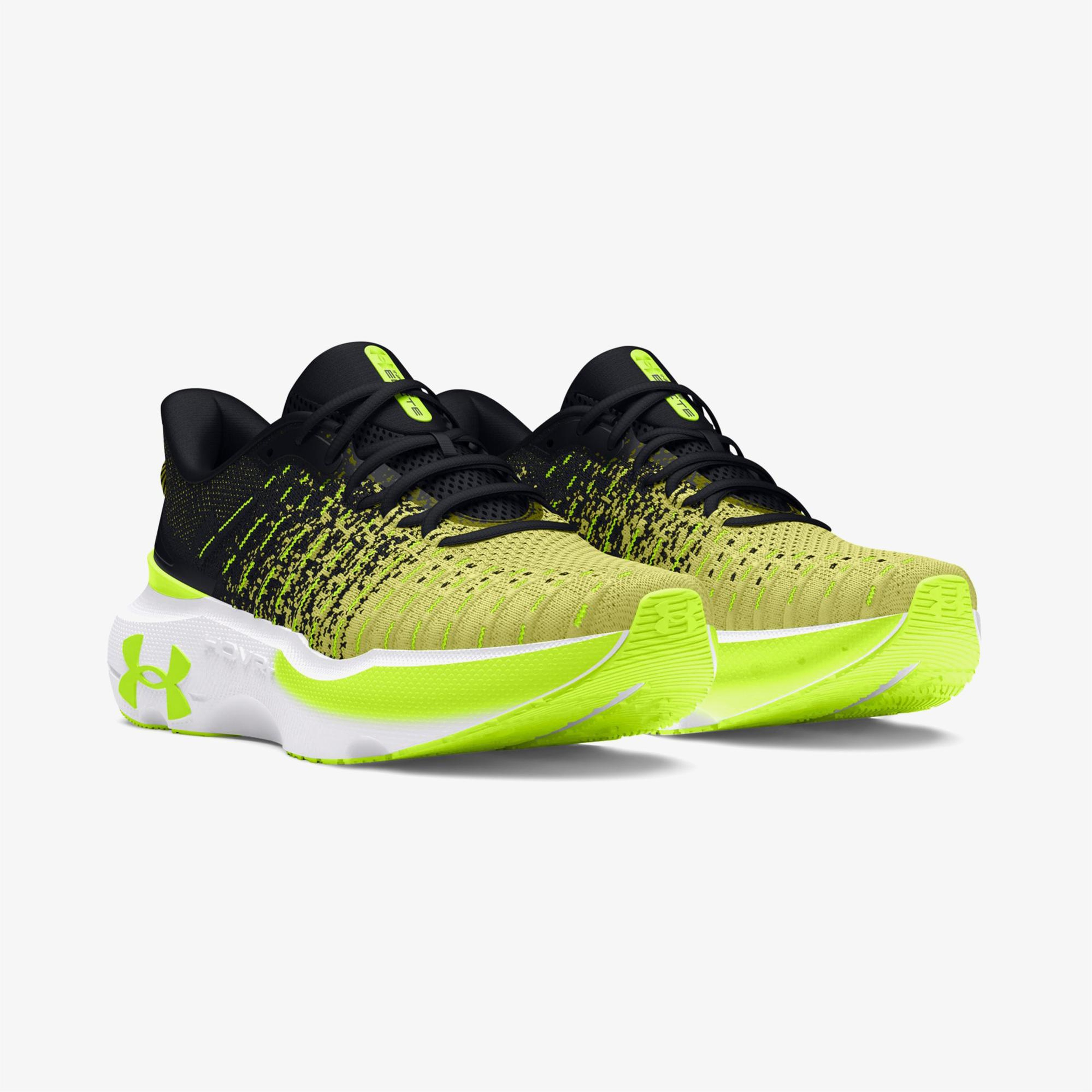 Under Armour Infinite Elite Lace Regular Erkek Siyah Koşu Ayakkabısı