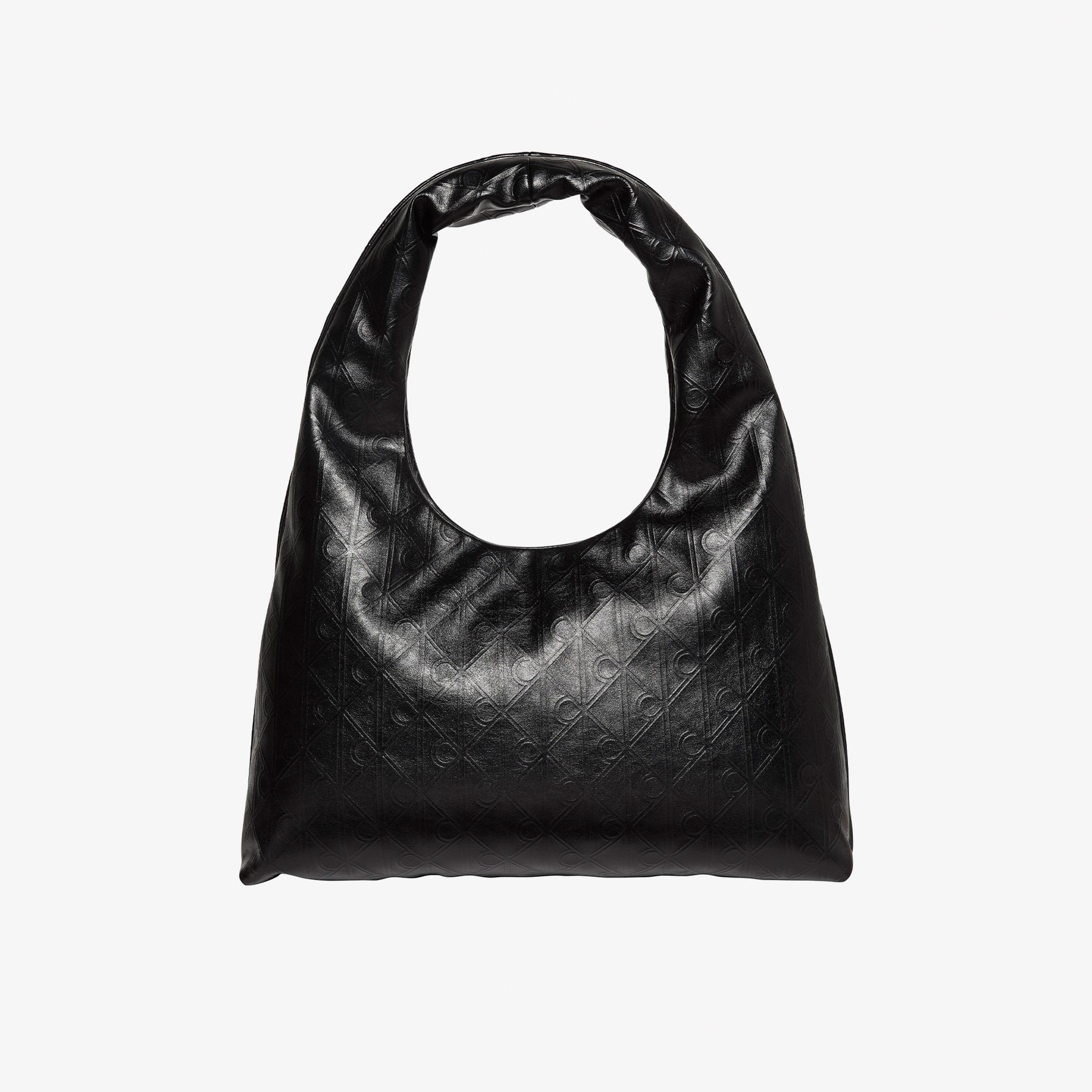 Calvin Klein Emblem Puffer Kadın Siyah Omuz Çantası