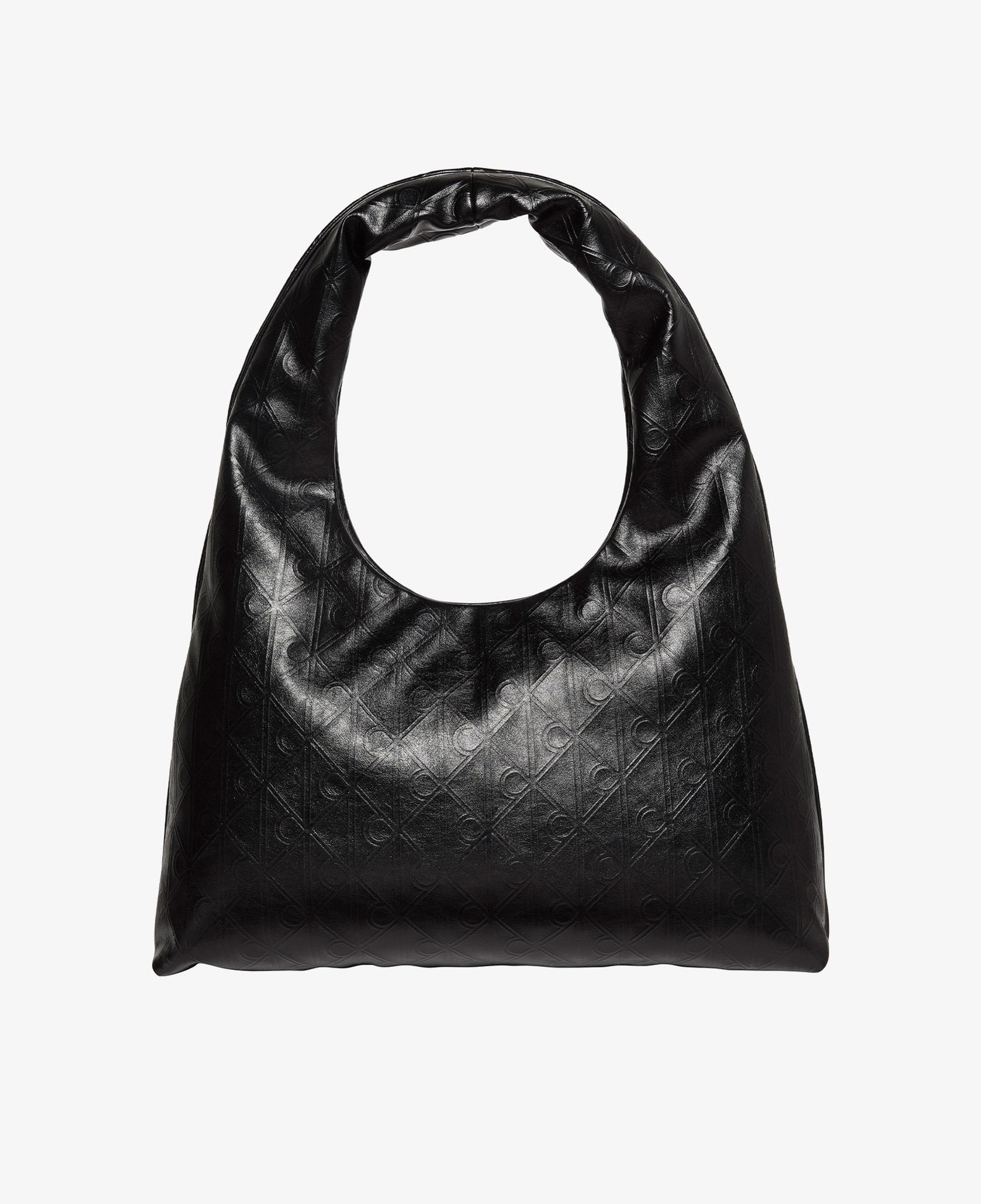 Calvin Klein Emblem Puffer Kadın Siyah Omuz Çantası