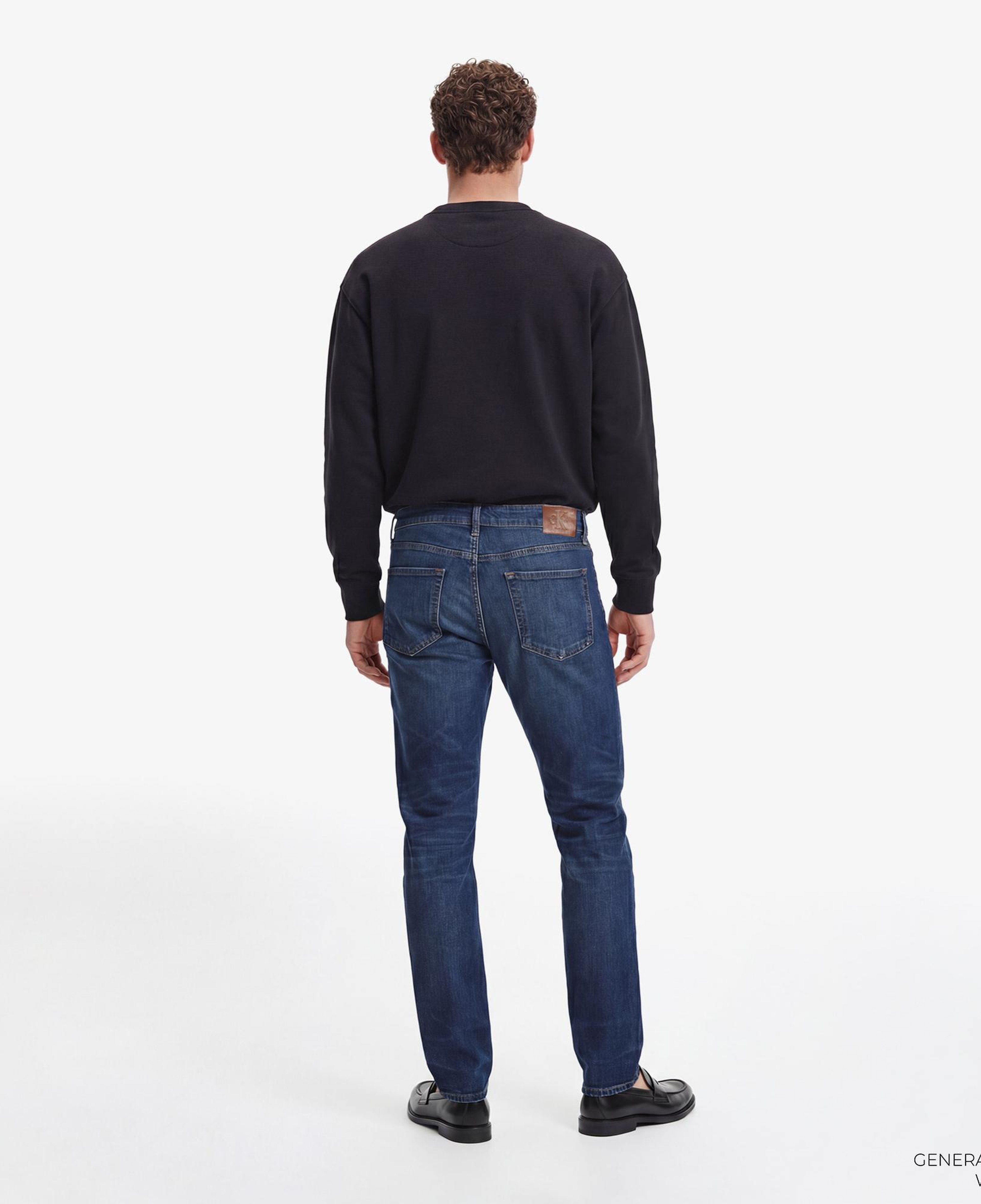 Calvin Klein Slim Vine Street Erkek Mavi Jean