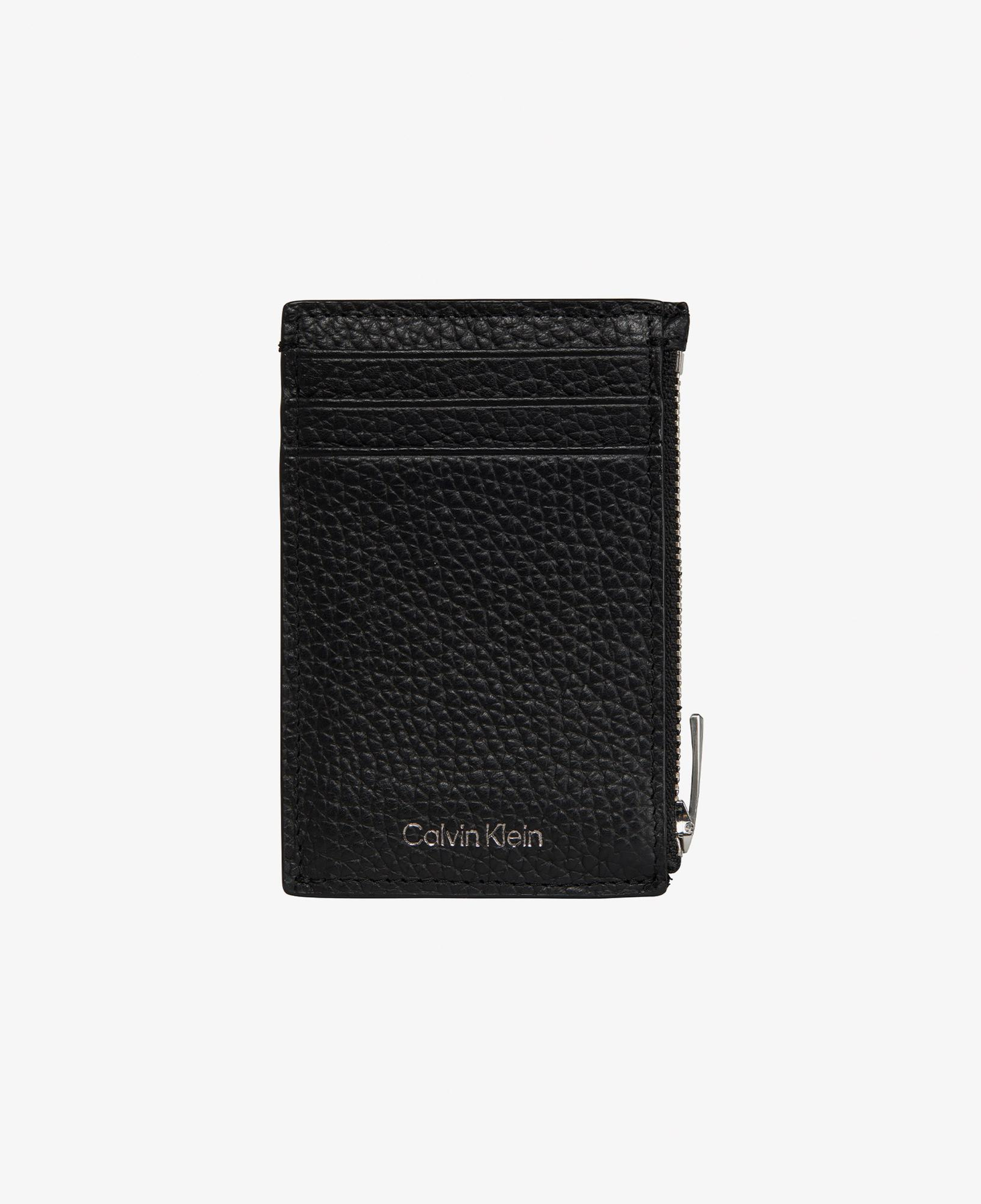 Calvin Klein Foil Emboss Erkek Siyah Kartlık