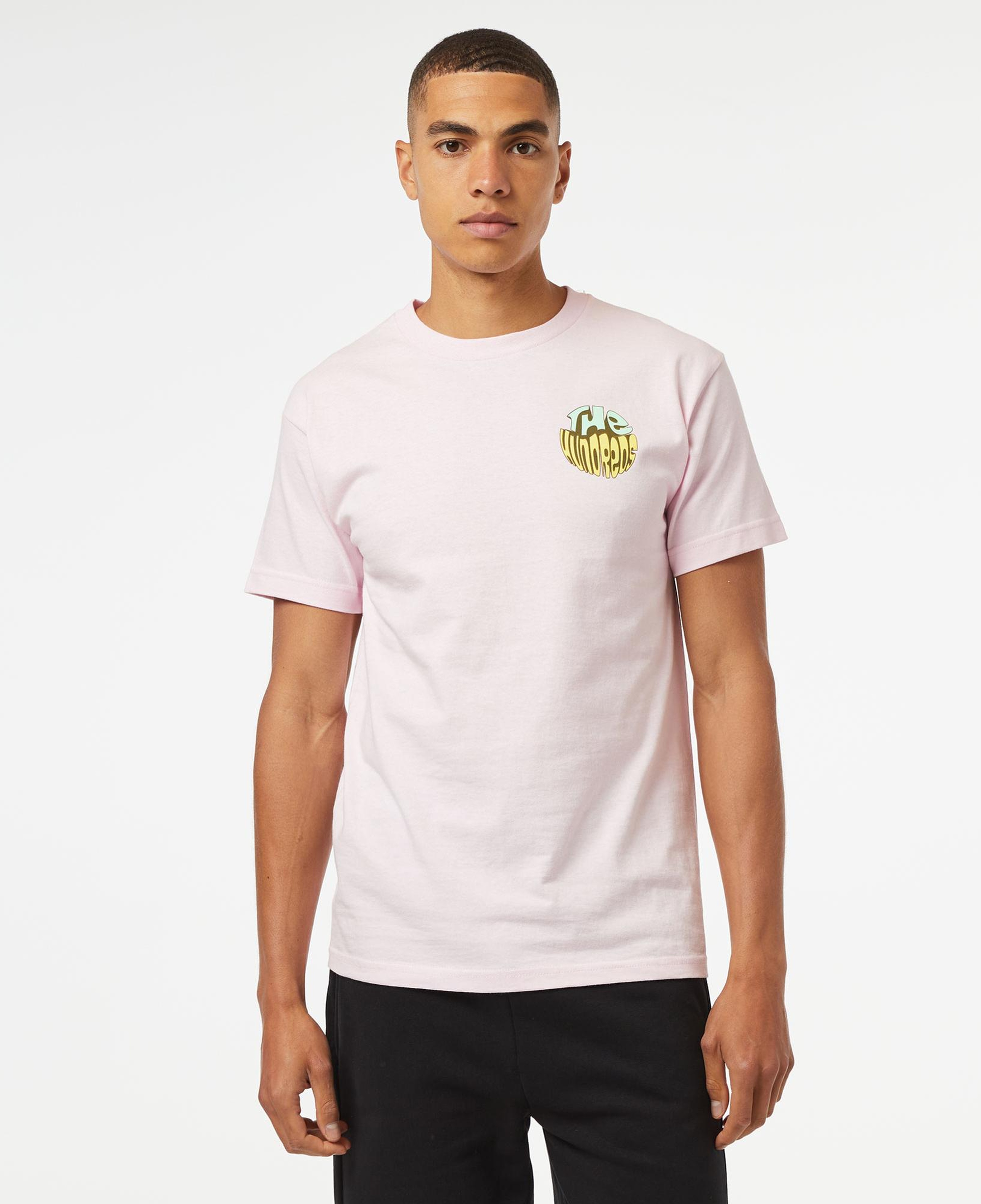 The Hundreds Wildfire Surf Erkek Pembe T-Shirt