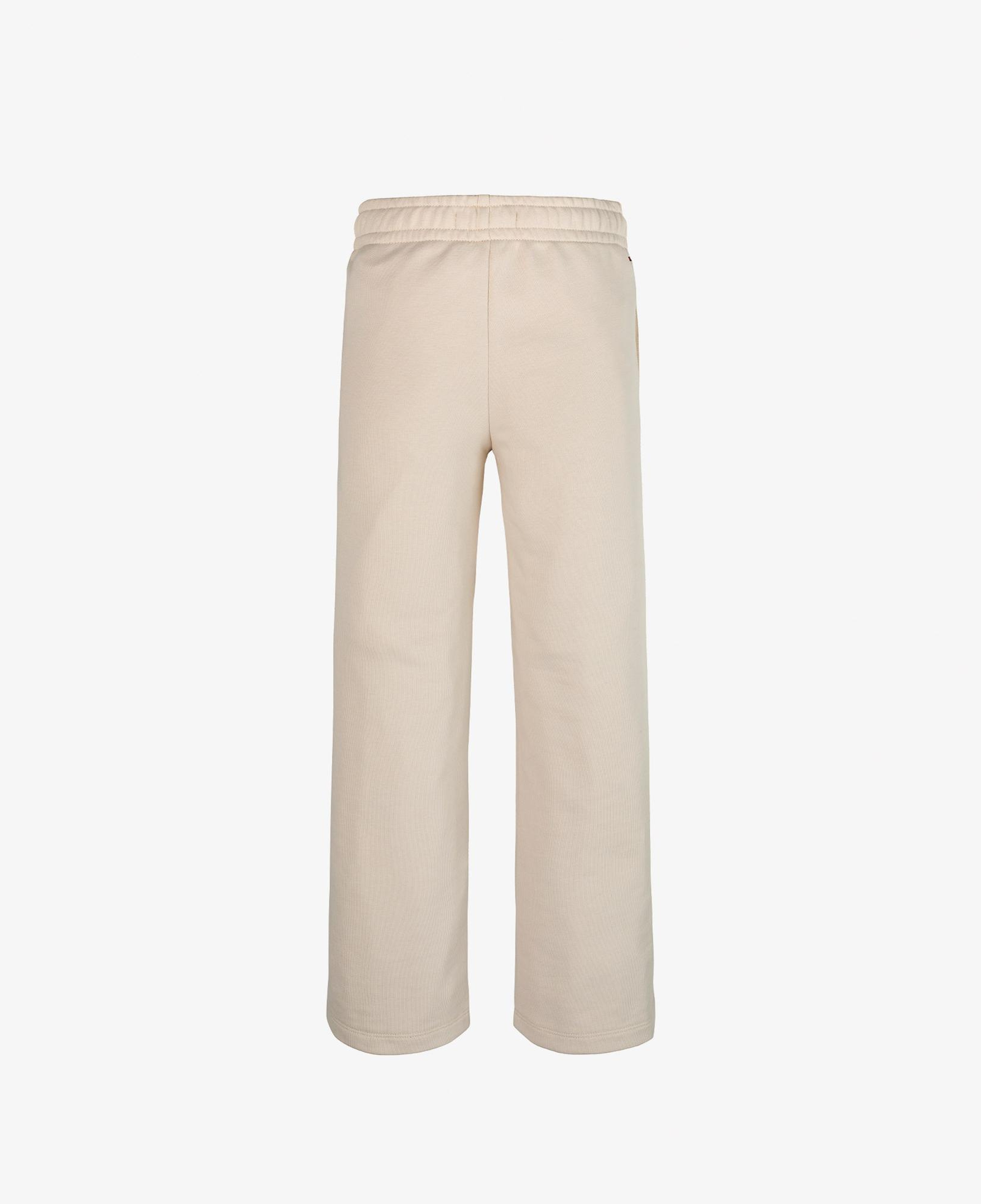 Tommy Hilfiger Wide Leg Çocuk Bej Eşofman Altı
