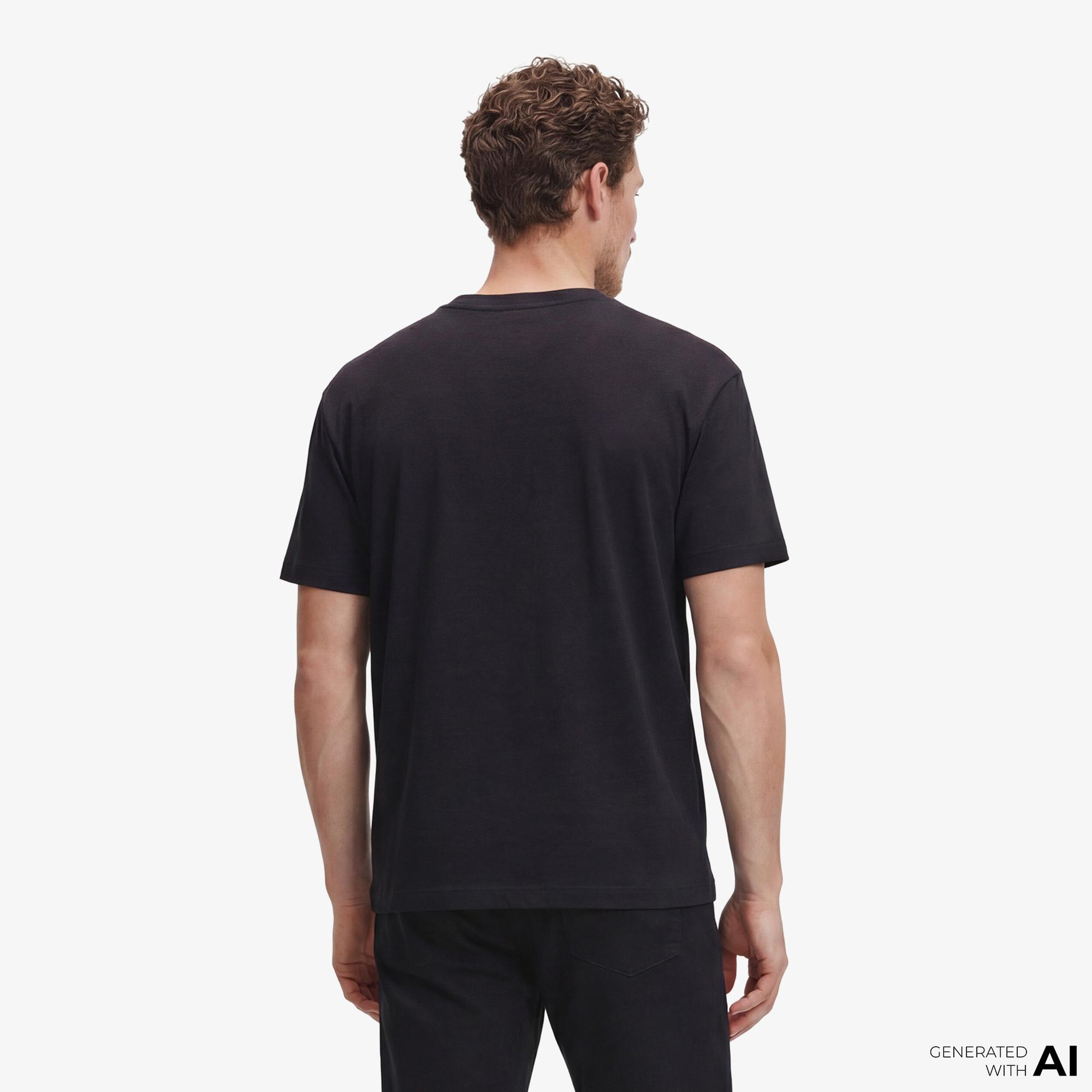 Calvin Klein Classic Monogram 2'li Erkek Renkli T-Shirt