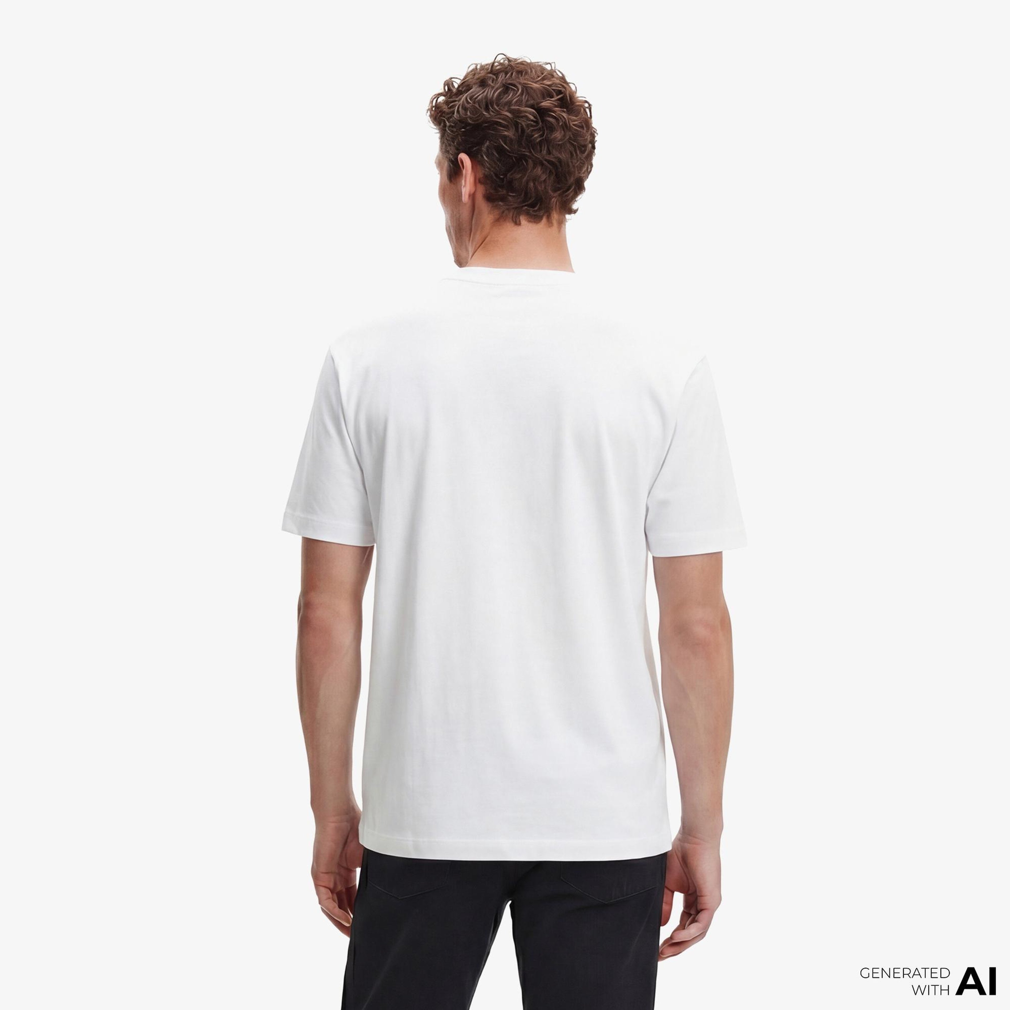 Calvin Klein Classic Monogram 2'li Erkek Renkli T-Shirt