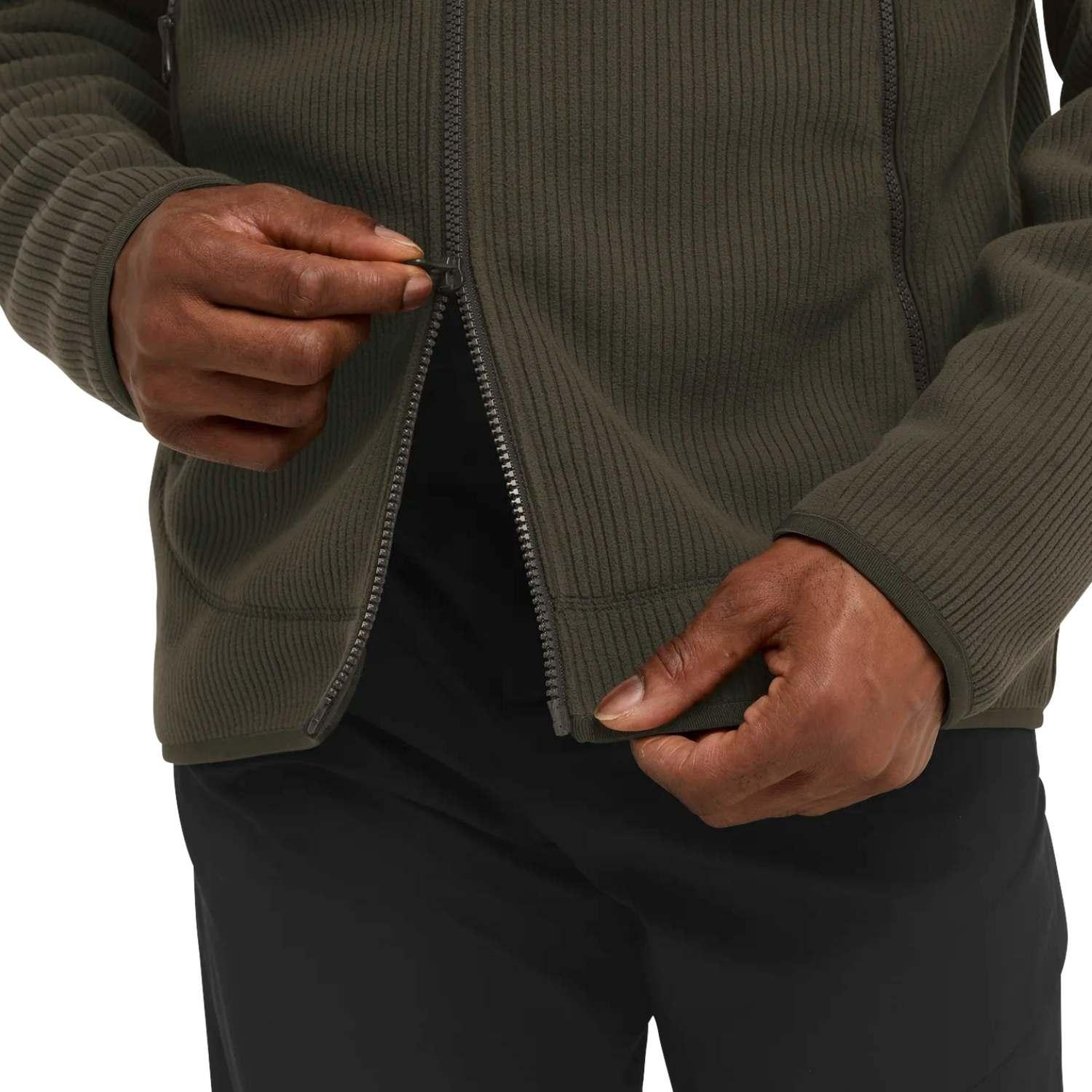 Jack Wolfskin Lake Ridge Hooded Erkek Yeşil Outdoor Ceketi