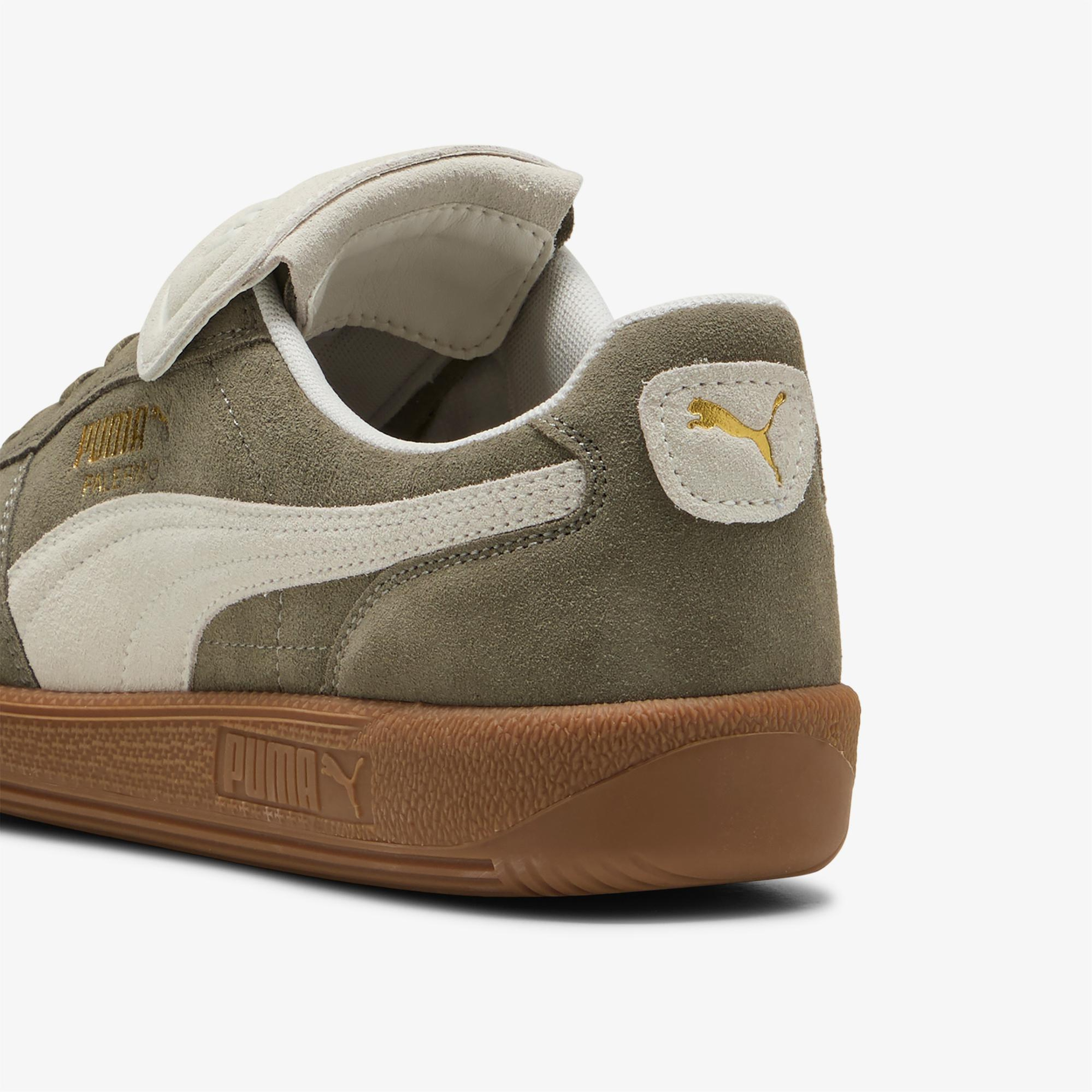 Puma Palermo Premium Suede Erkek Krem Spor Ayakkabı