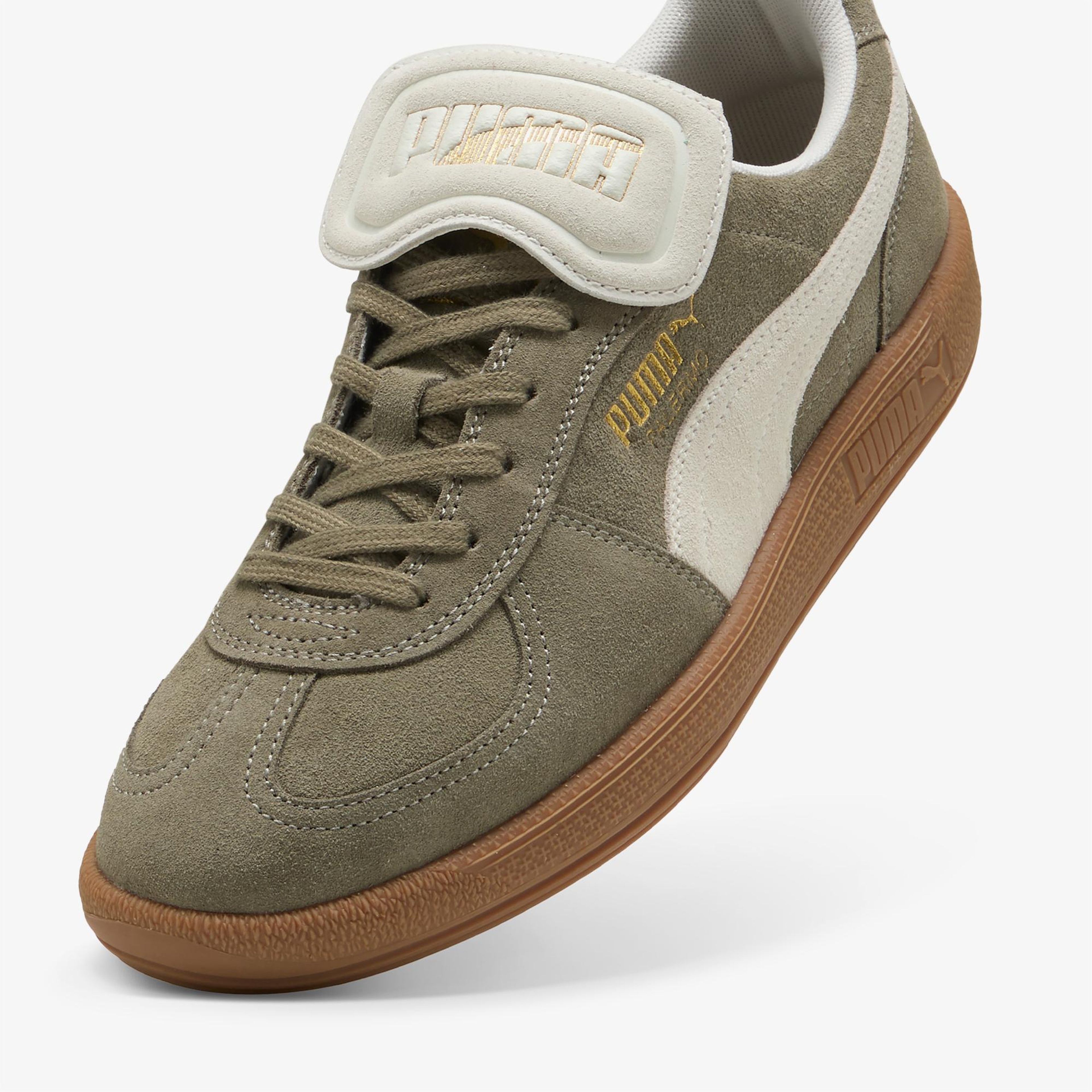 Puma Palermo Premium Suede Erkek Krem Spor Ayakkabı
