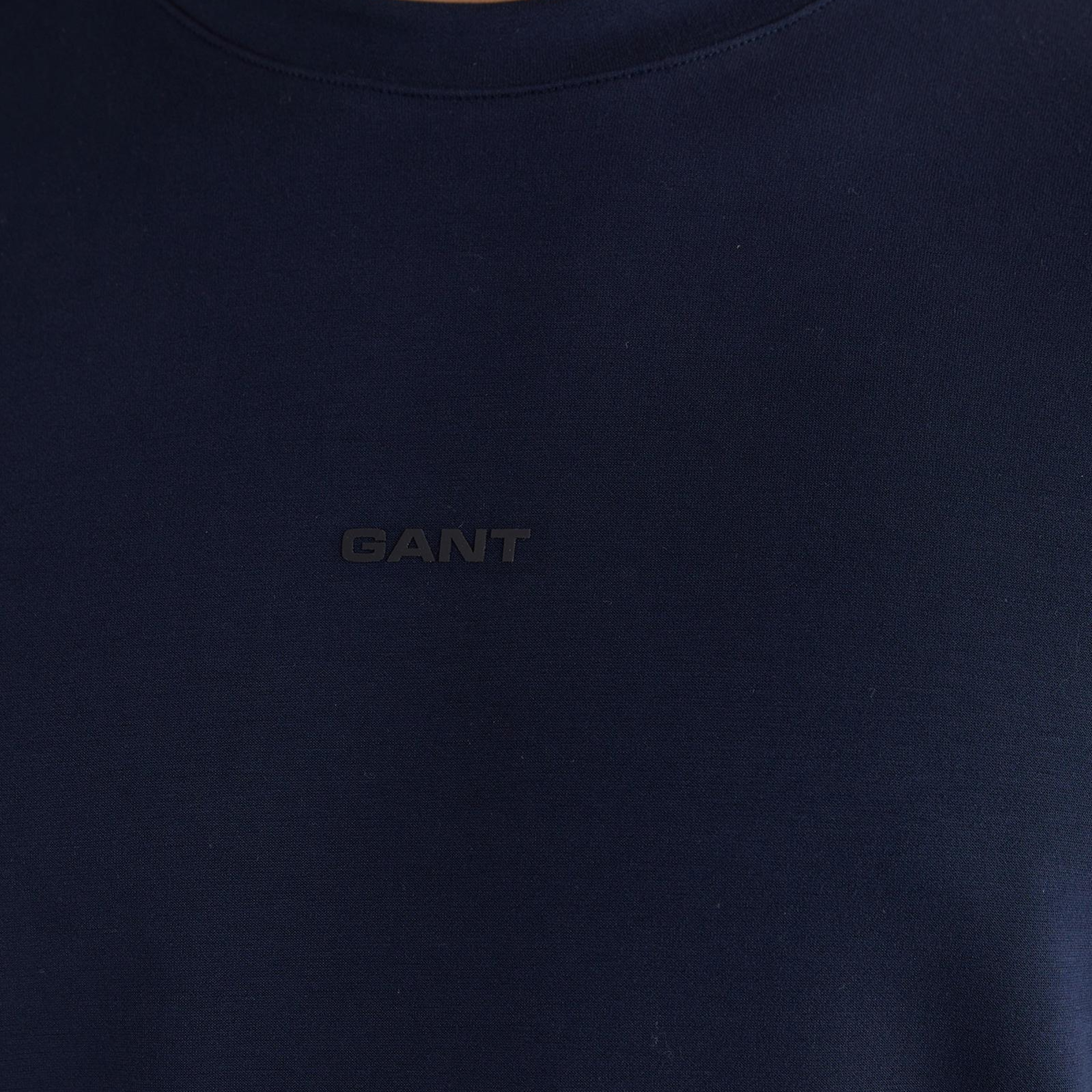 GANT Erkek Lacivert Baskılı Kısa Kollu T-Shirt