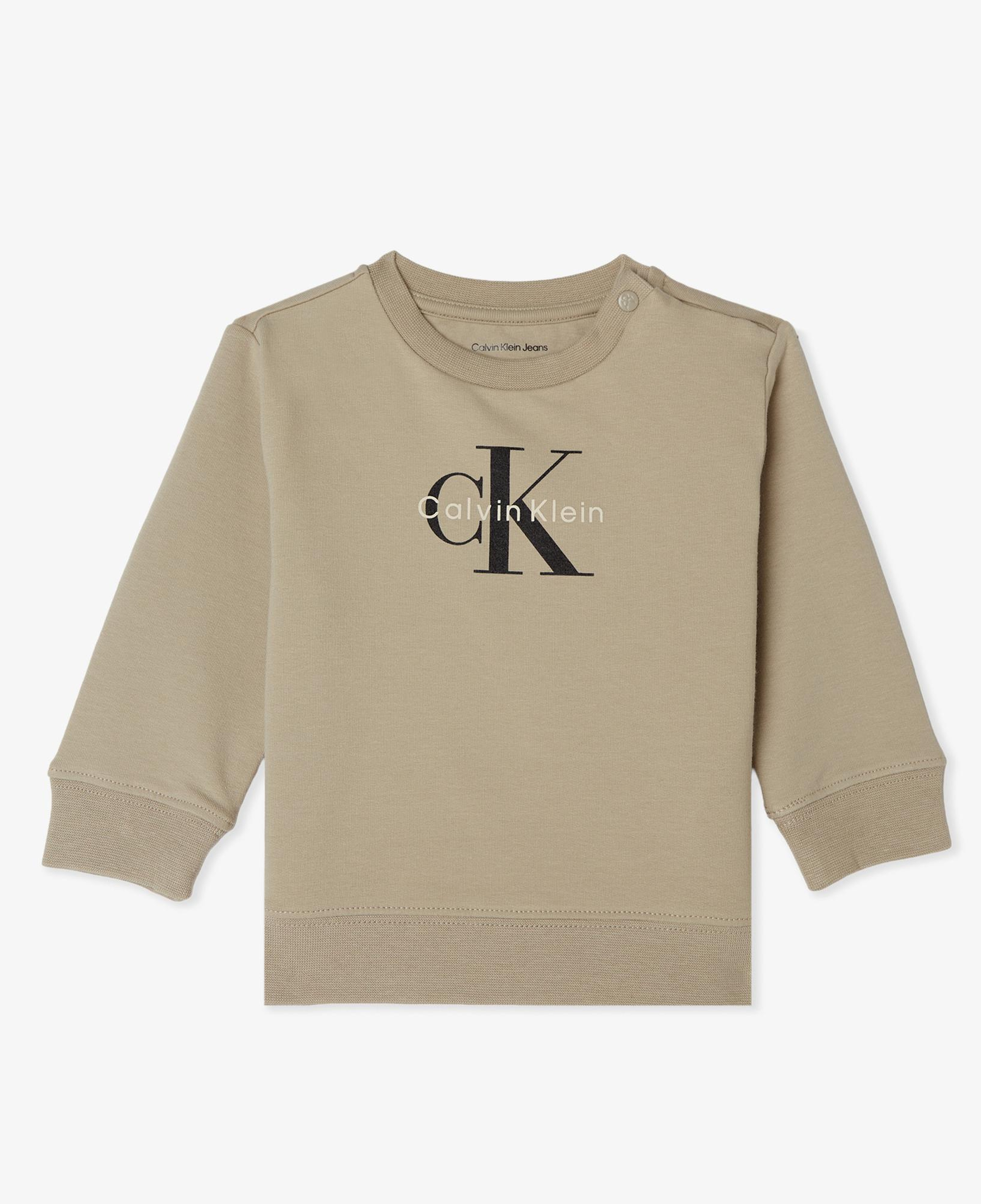 Calvin Klein Monogram Starter Bej Bebek Takımı