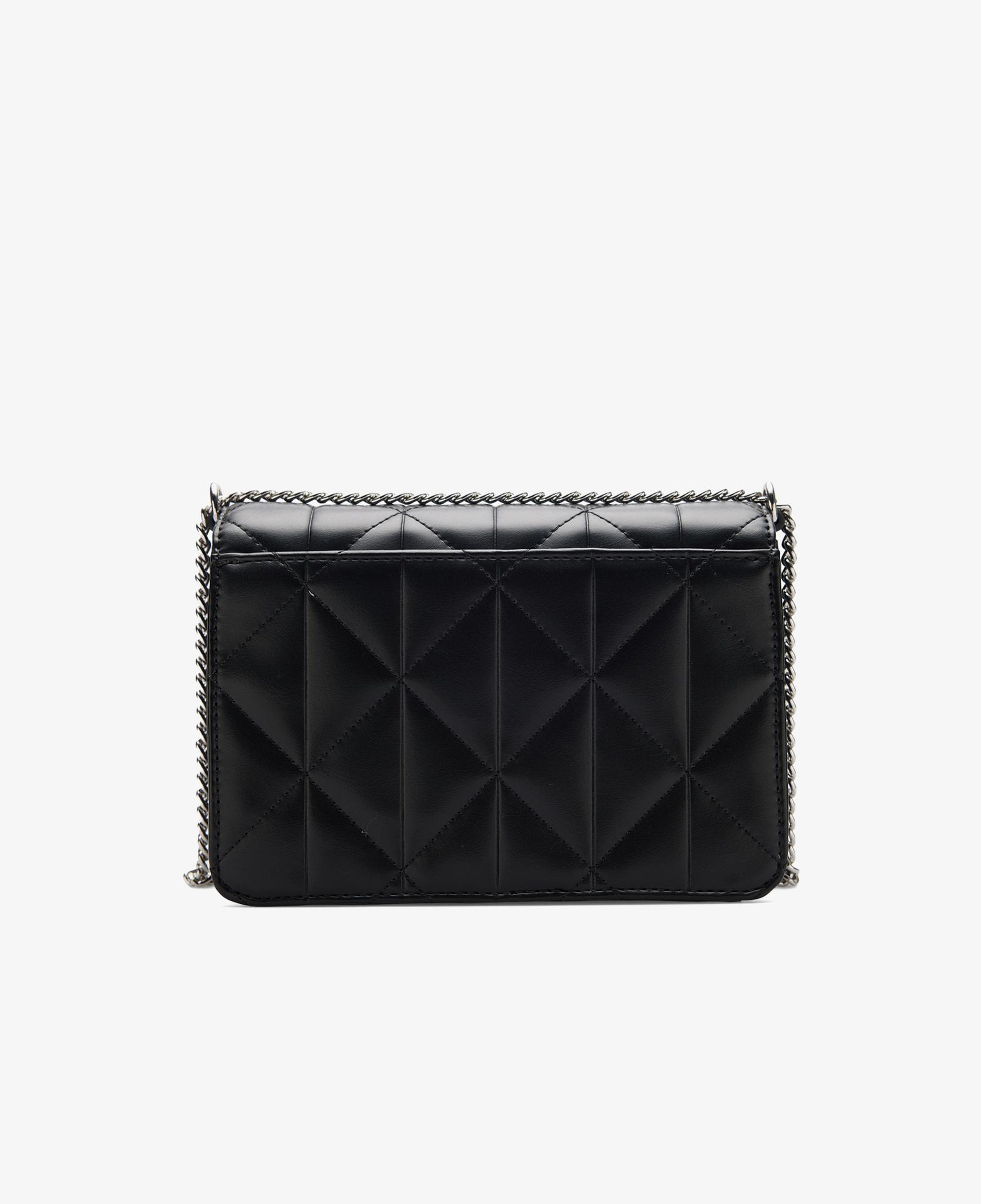 Calvin Klein Quilted Mini Chain Kadın Siyah Cüzdan