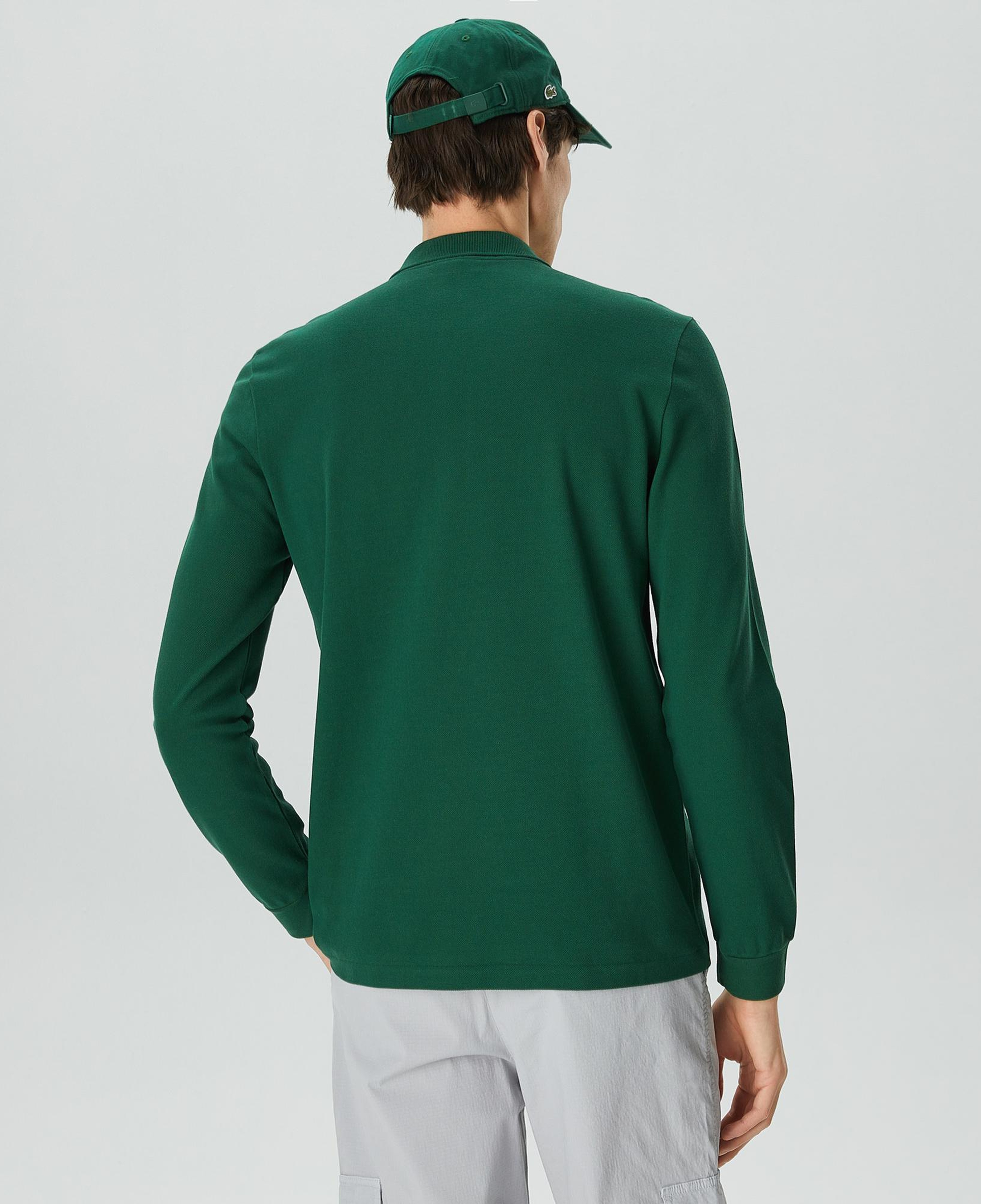 Lacoste Erkek Classic Fit Uzun Kollu Yeşil Polo