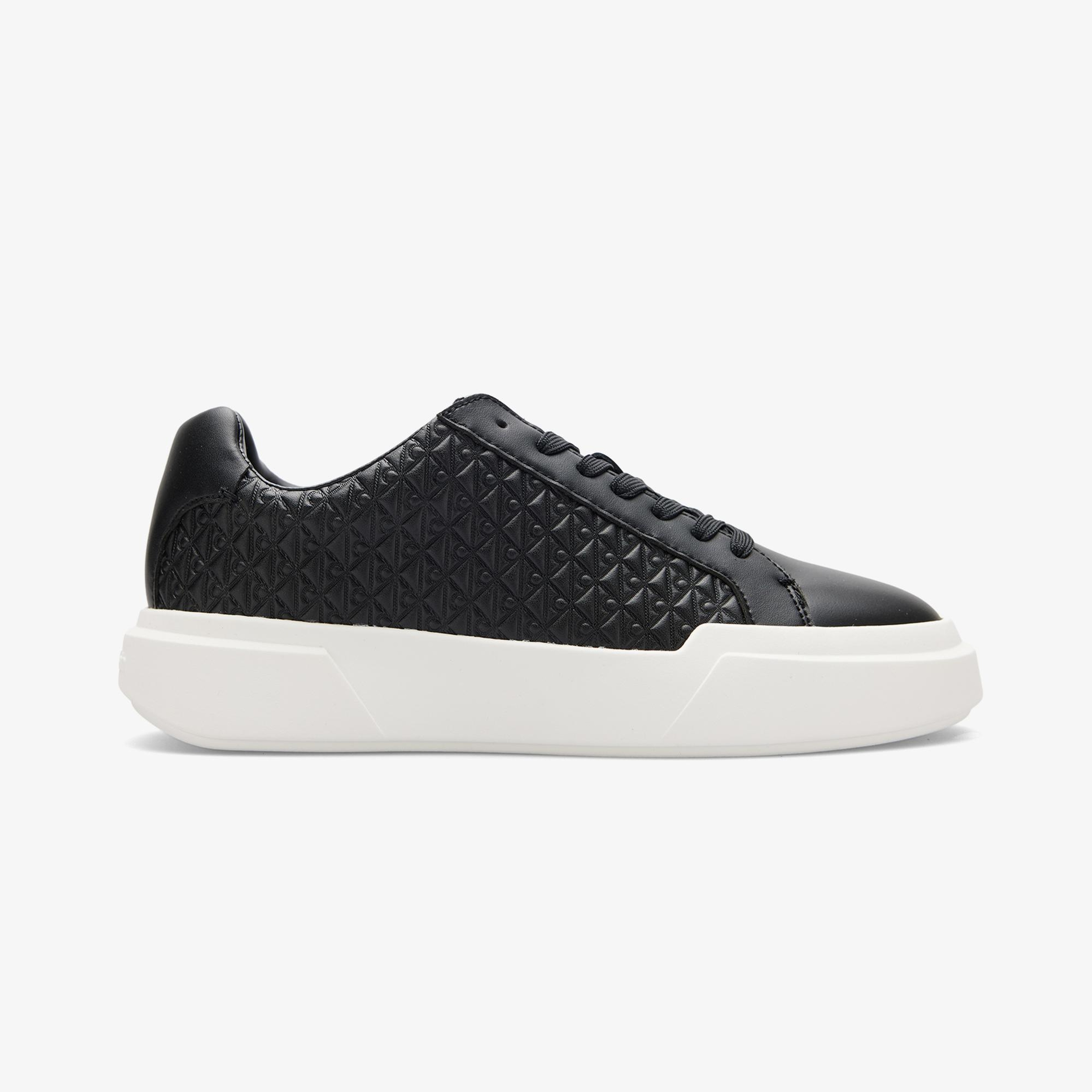 Calvin Klein Chunky Cupsole Laceup Kadın Siyah Sneaker