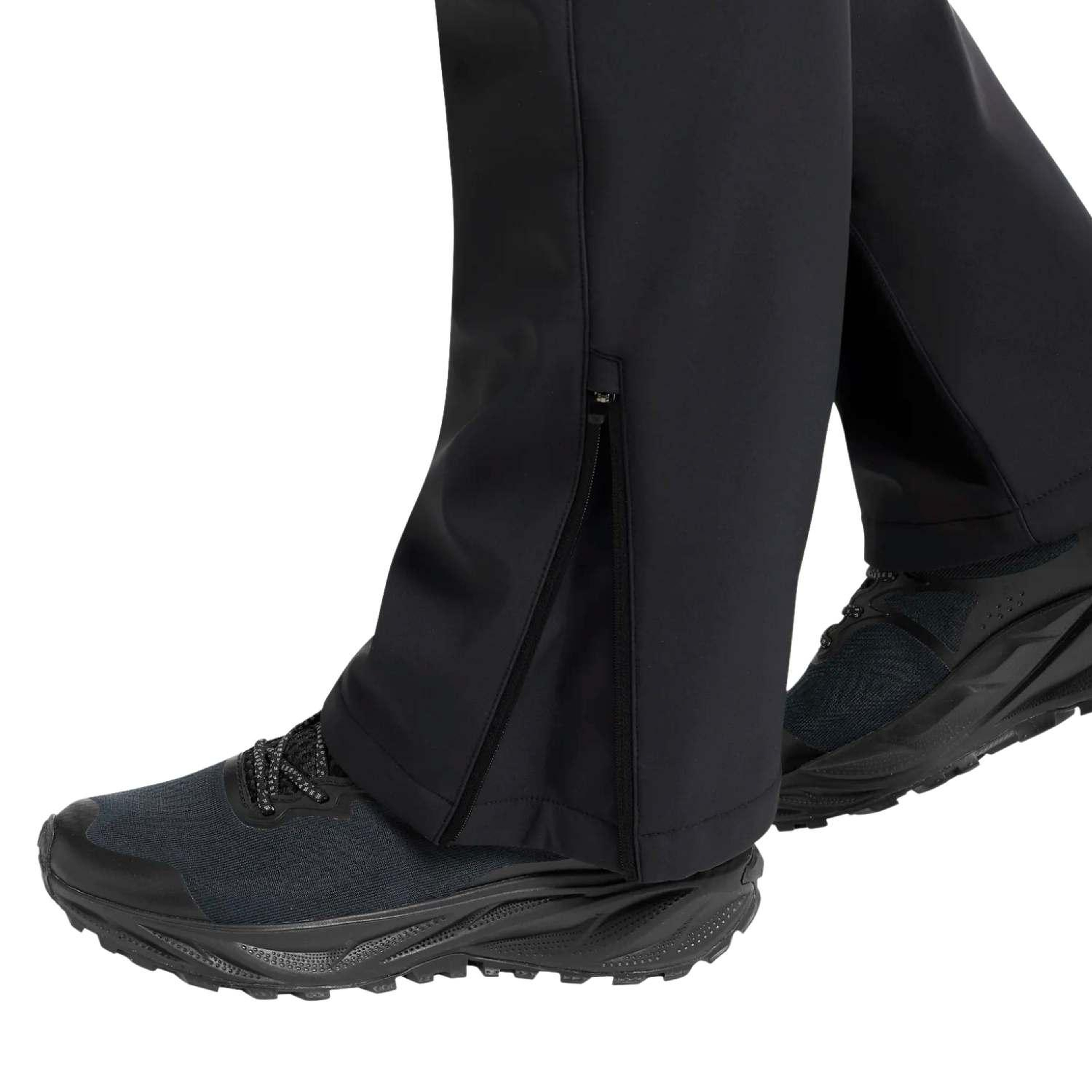 Jack Wolfskin Trek Terrain Pants Kadın Siyah Outdoor Pantolonu