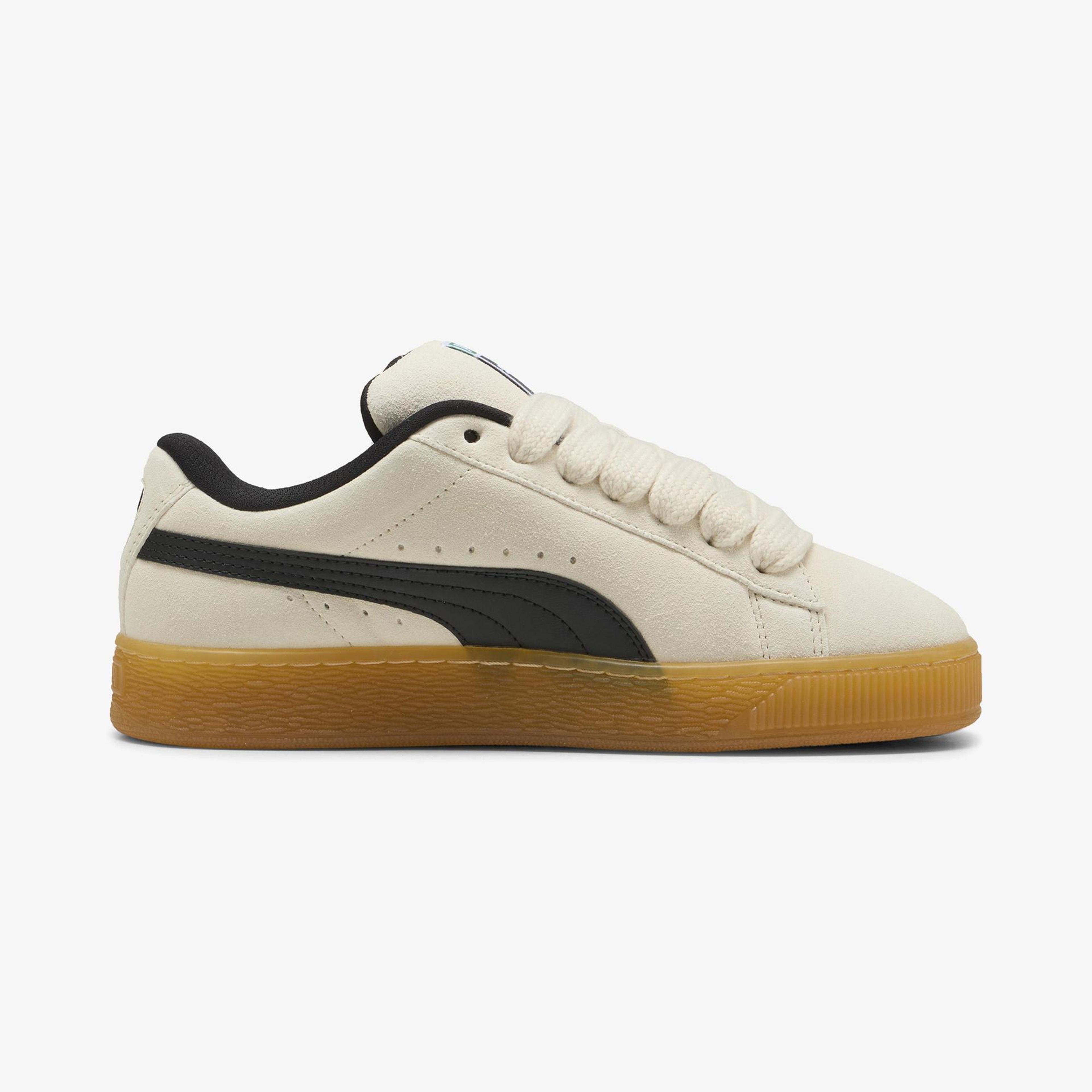 Puma Suede Xl Dark Risk Unisex Krem Spor Ayakkabı
