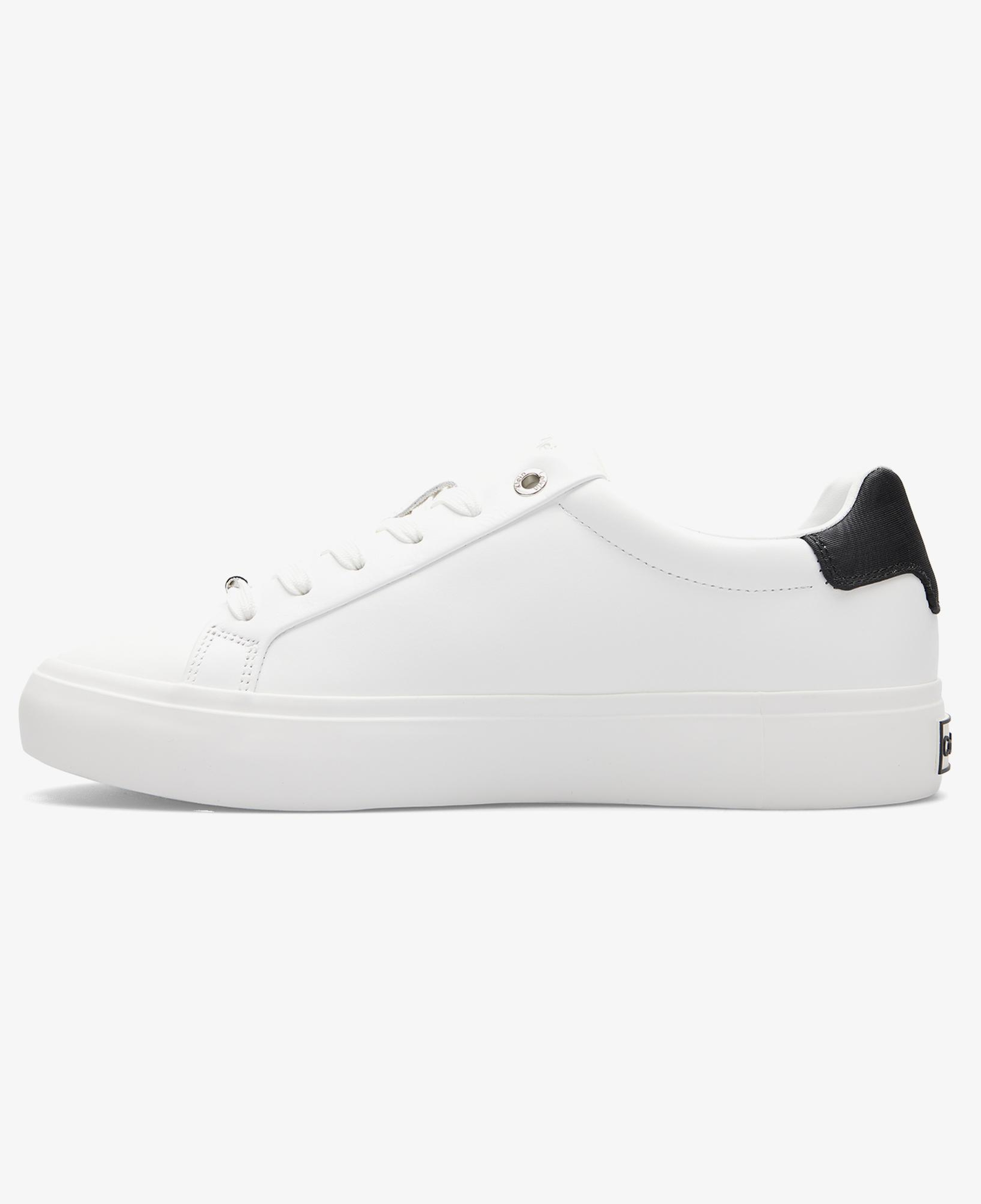Calvin Klein Vulc Lace Up Moire Kadın Beyaz Sneaker