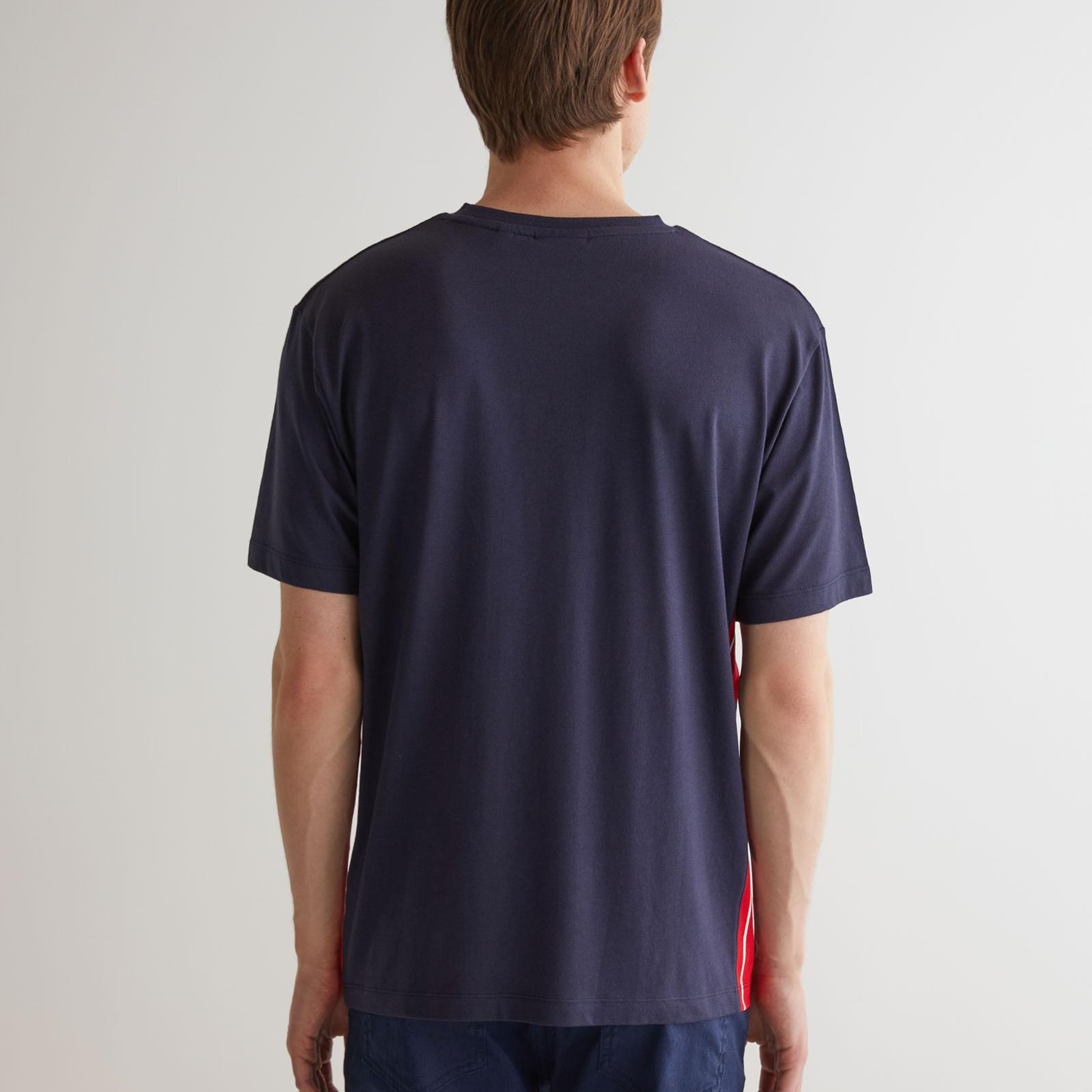 GANT Erkek Lacivert Regular Fit T-Shirt