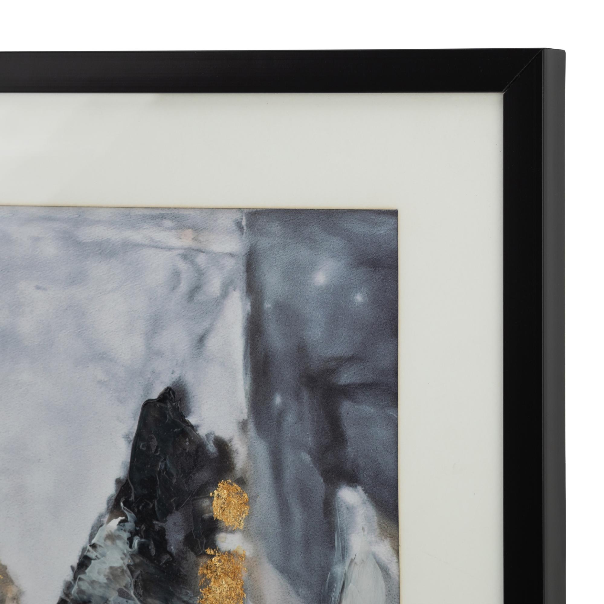 PERIO ÇERÇEVELİ CAM TABLO 80X80CM