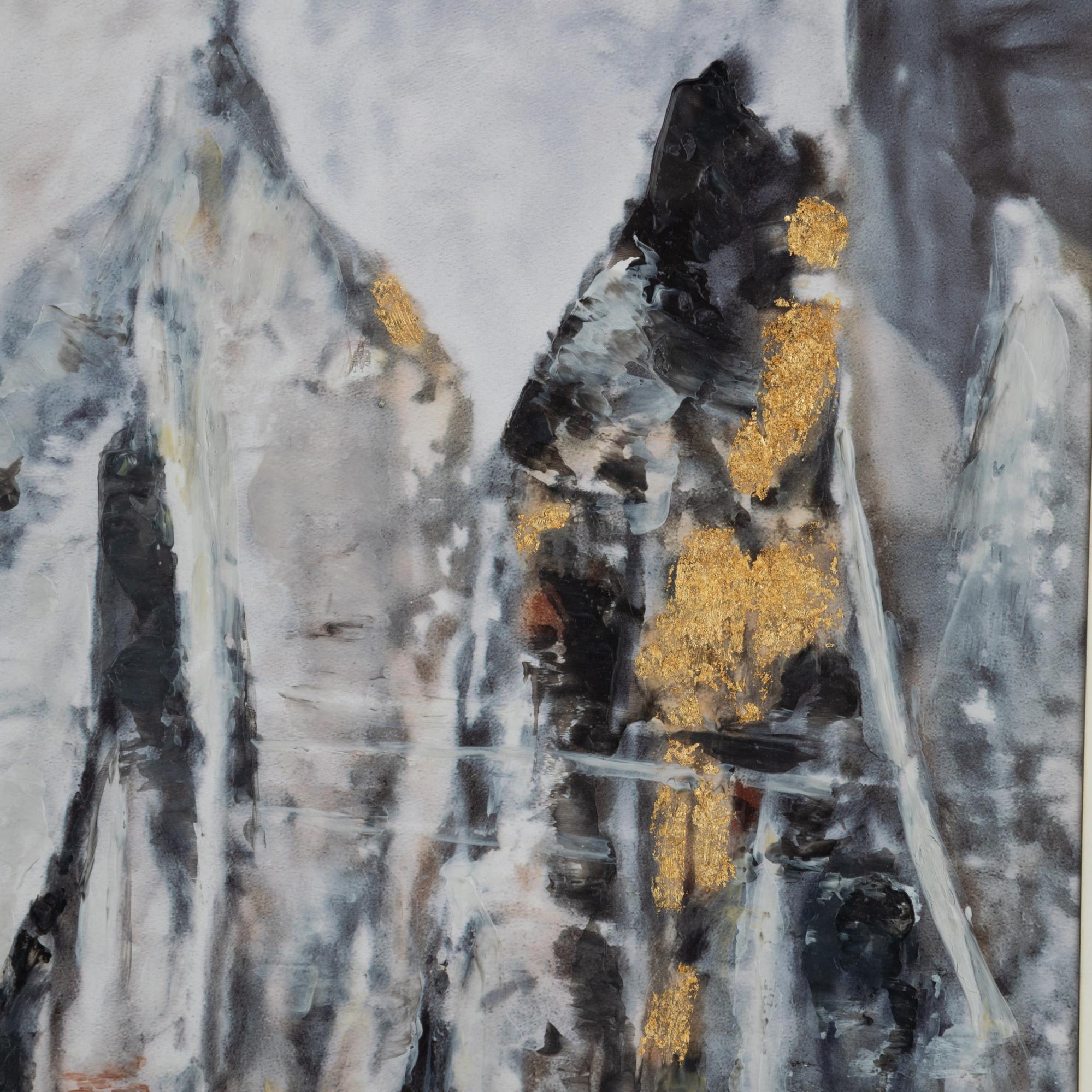 PERIO ÇERÇEVELİ CAM TABLO 80X80CM