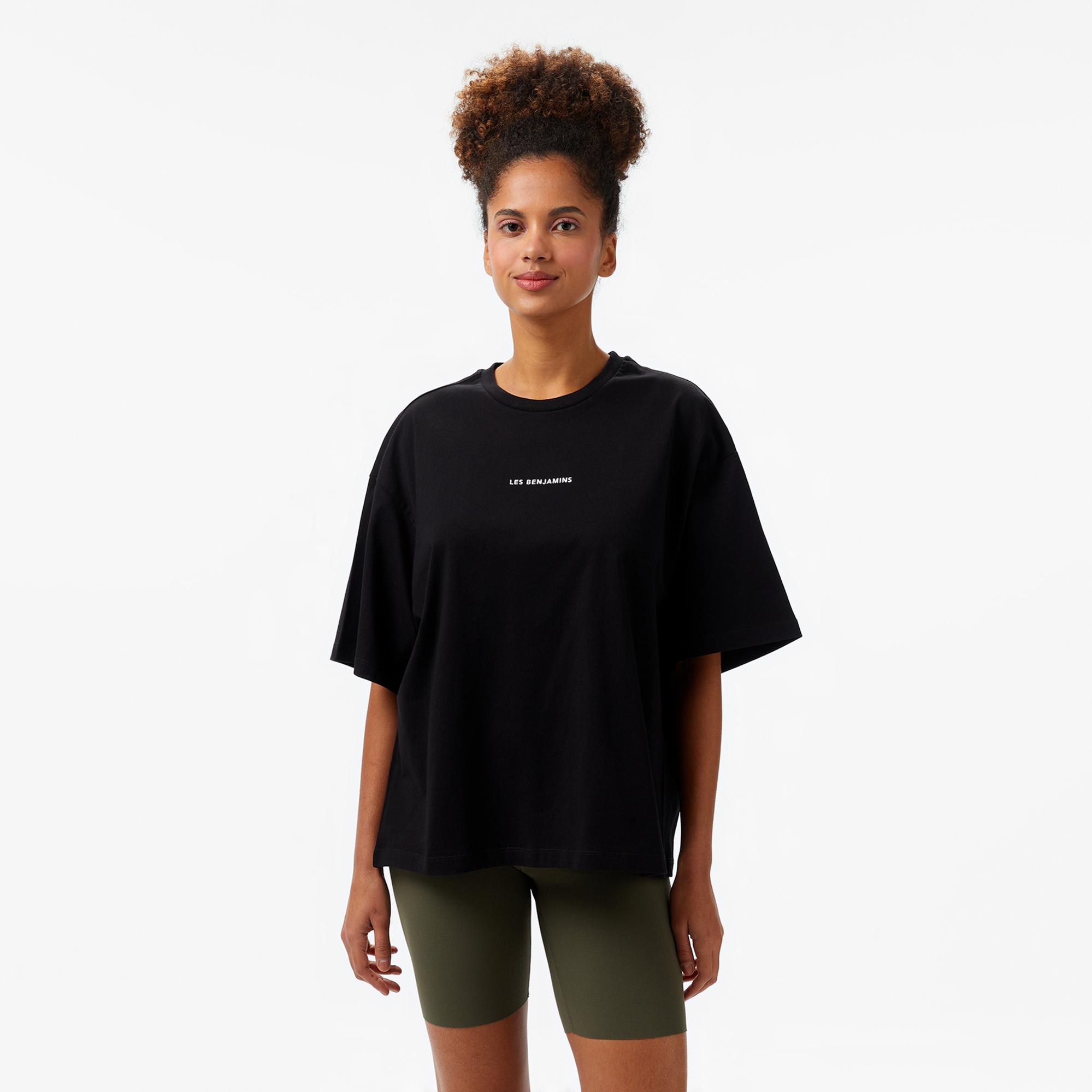 Les Benjamins Essentials Kadın Siyah T-Shirt