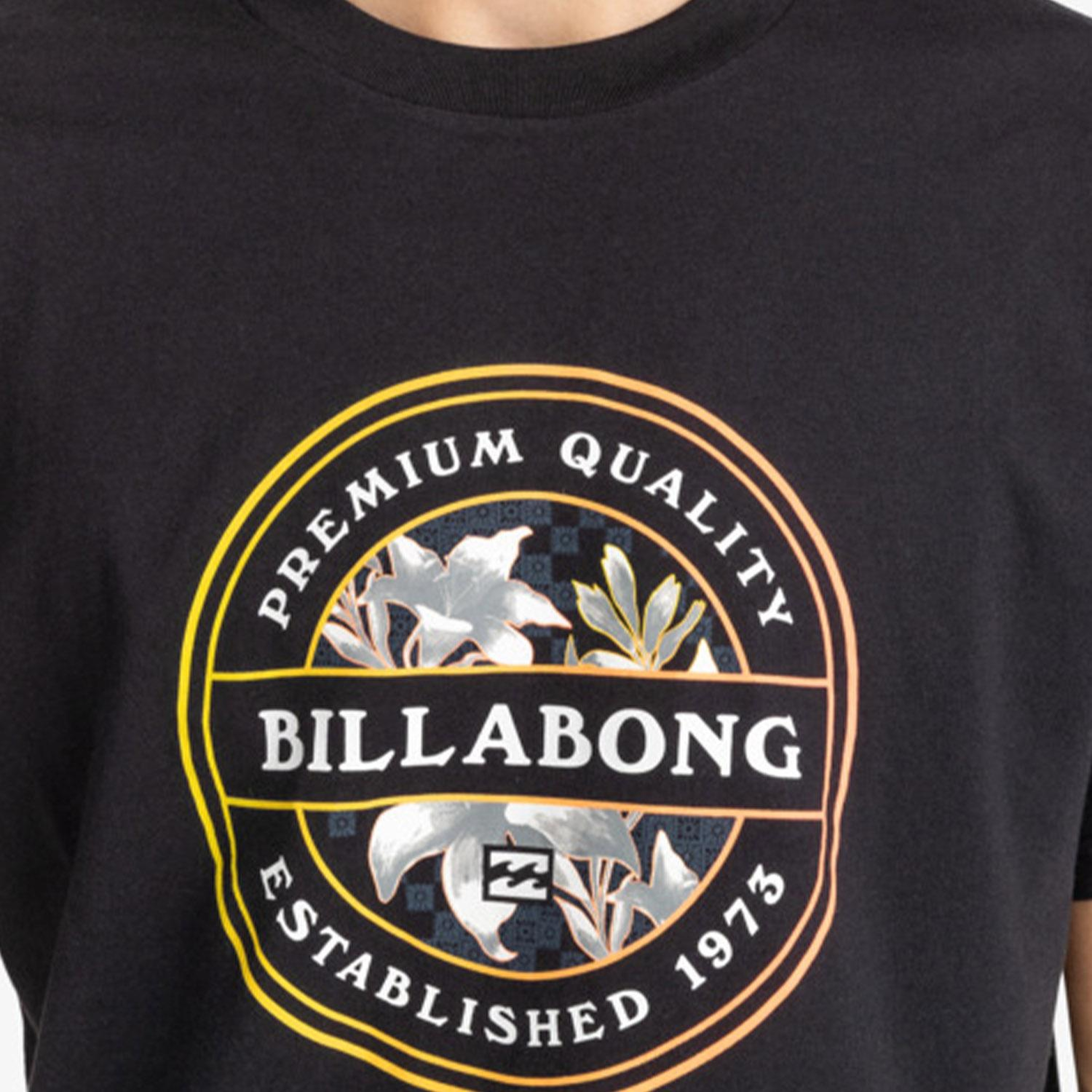 Billabong Rotor Fill Ss Erkek Siyah Tişört