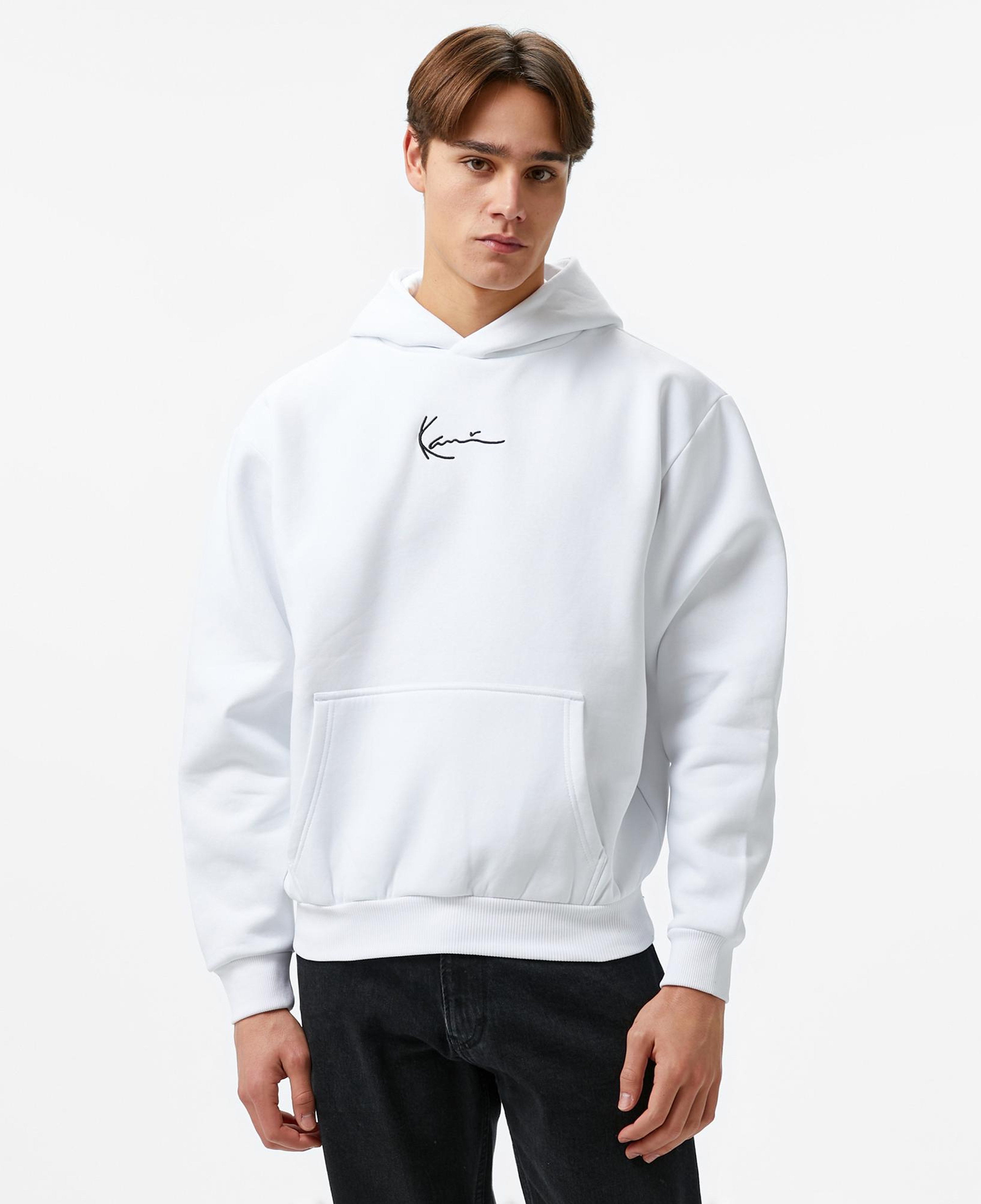 Karl Kani Small Signature Essential Os Erkek Beyaz Sweatshirt