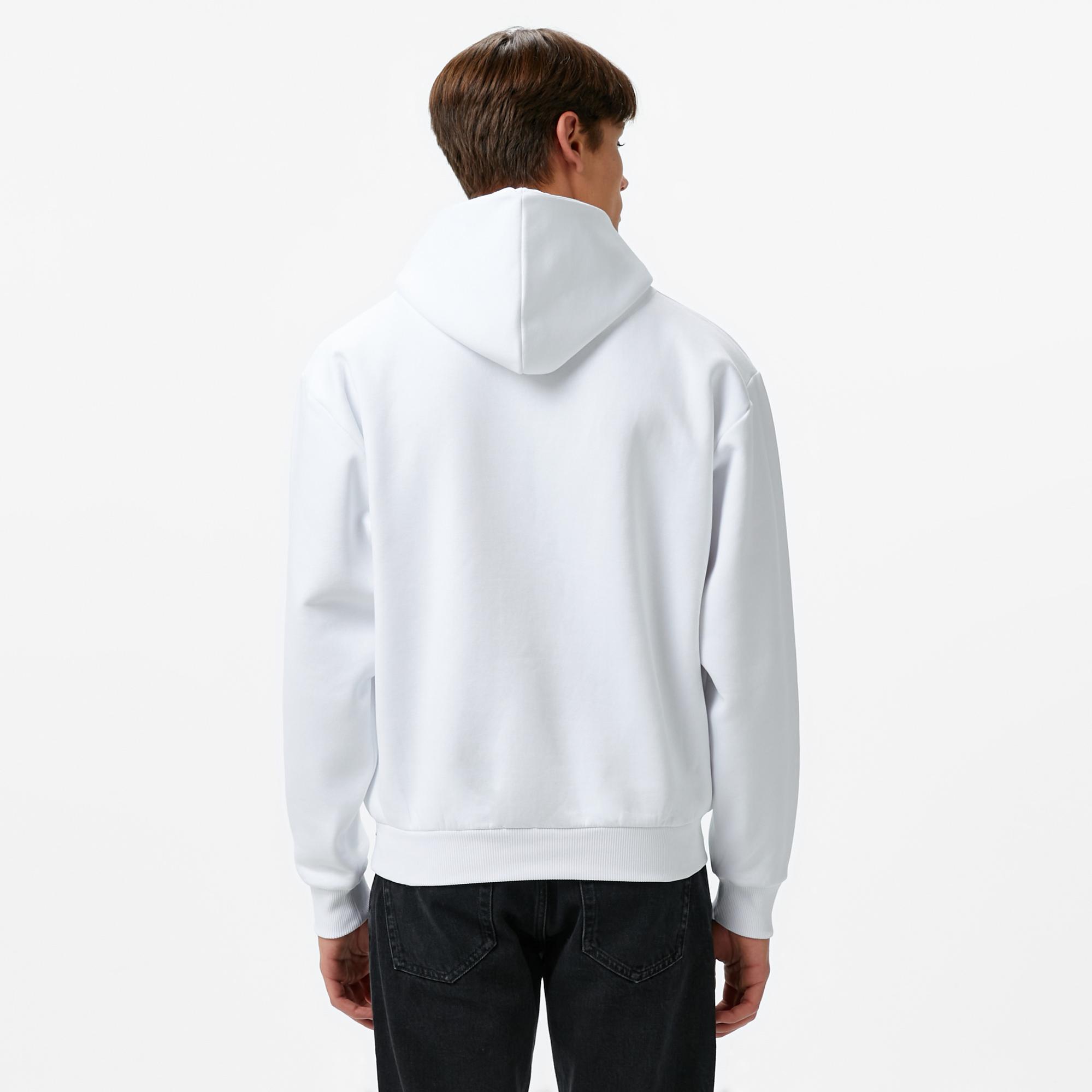 Karl Kani Small Signature Essential Os Erkek Beyaz Sweatshirt