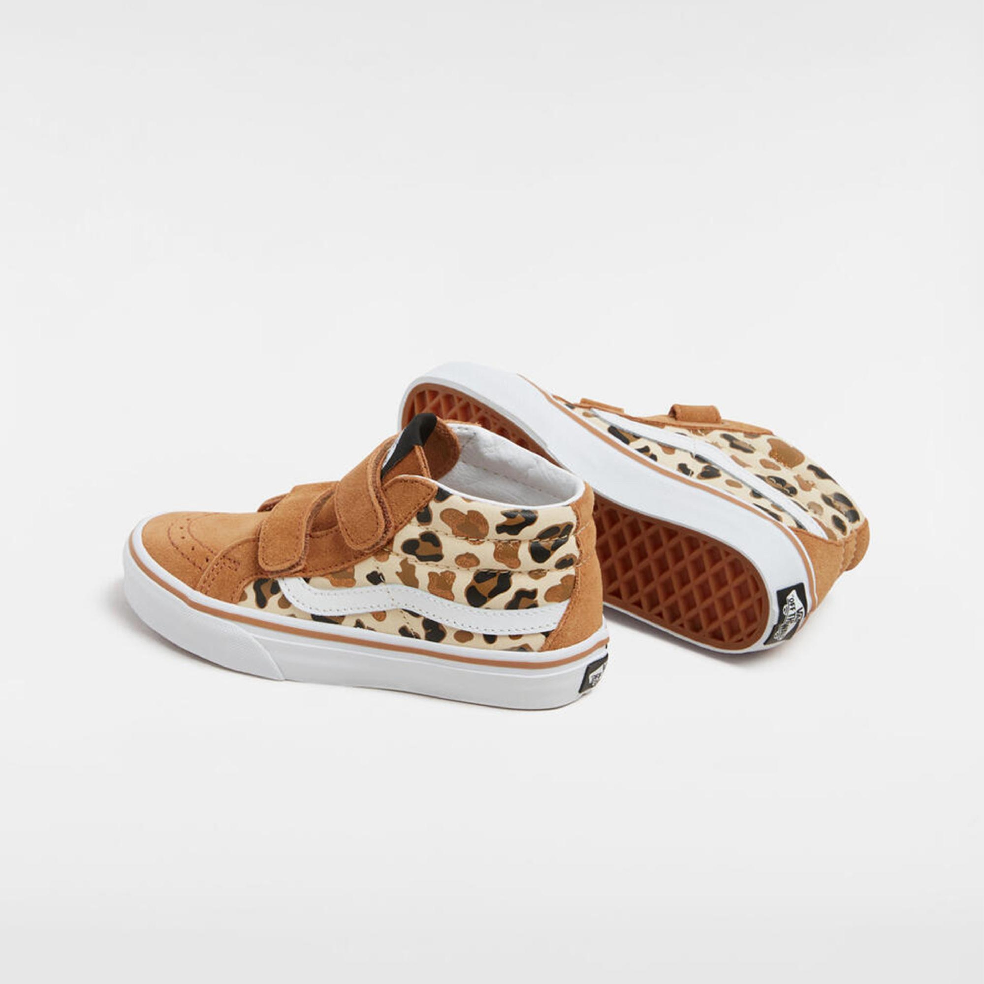 Vans Sk8-Mid Reissue V Çocuk Kahverengi Sneaker