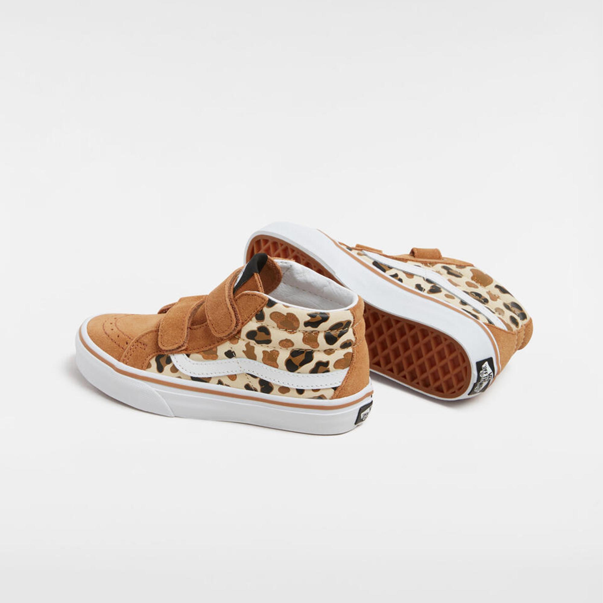 Vans Sk8-Mid Reissue V Çocuk Kahverengi Sneaker